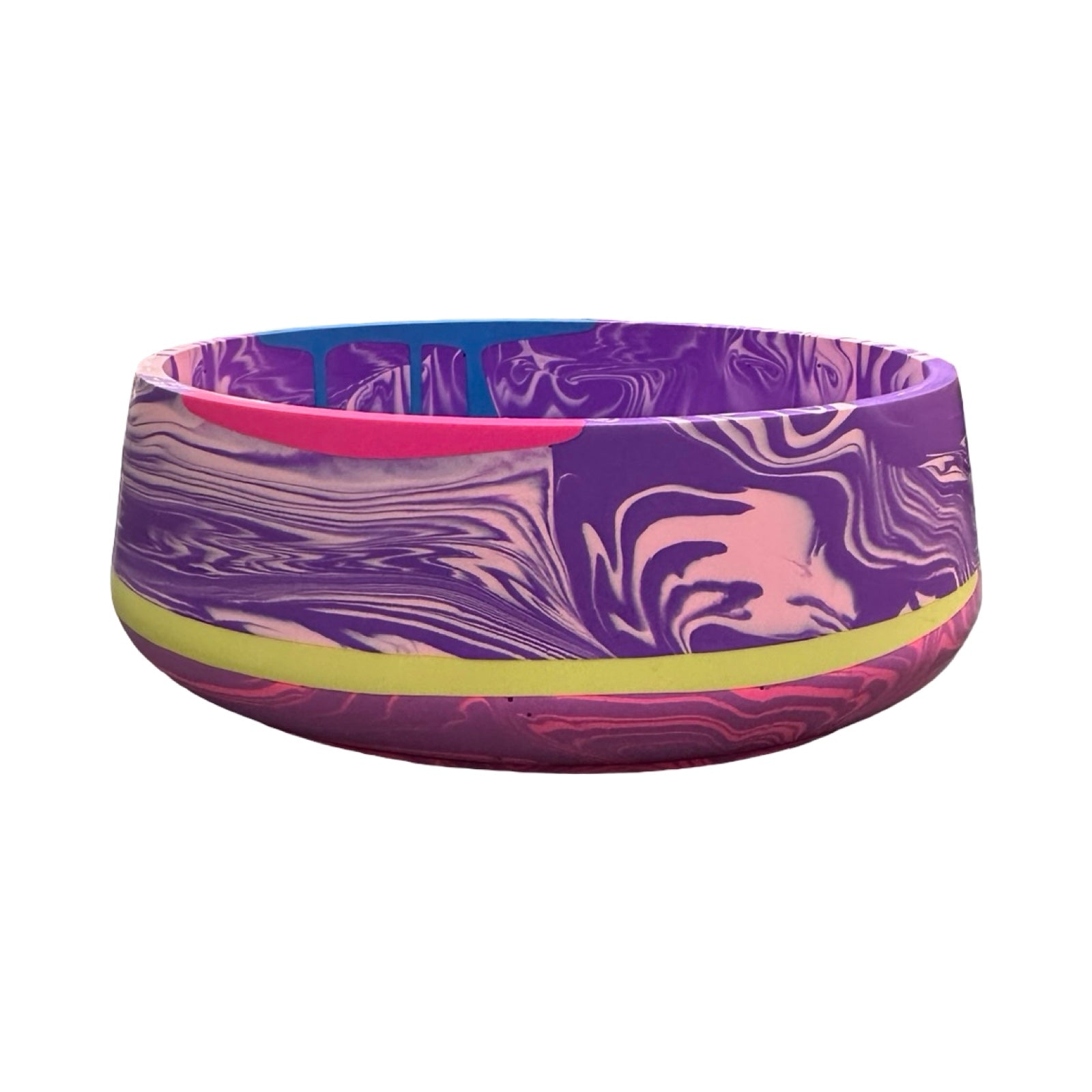 Purple Marble Fusion Bowl