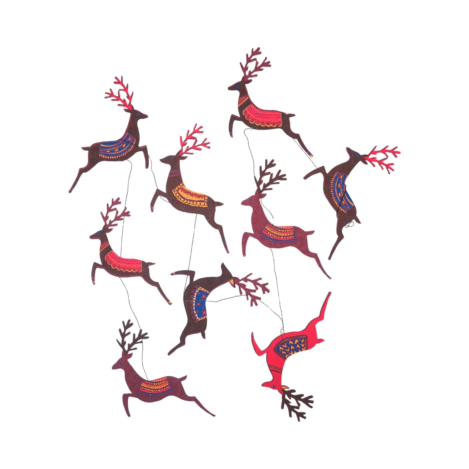 Reindeer Vertical Wall Hanging