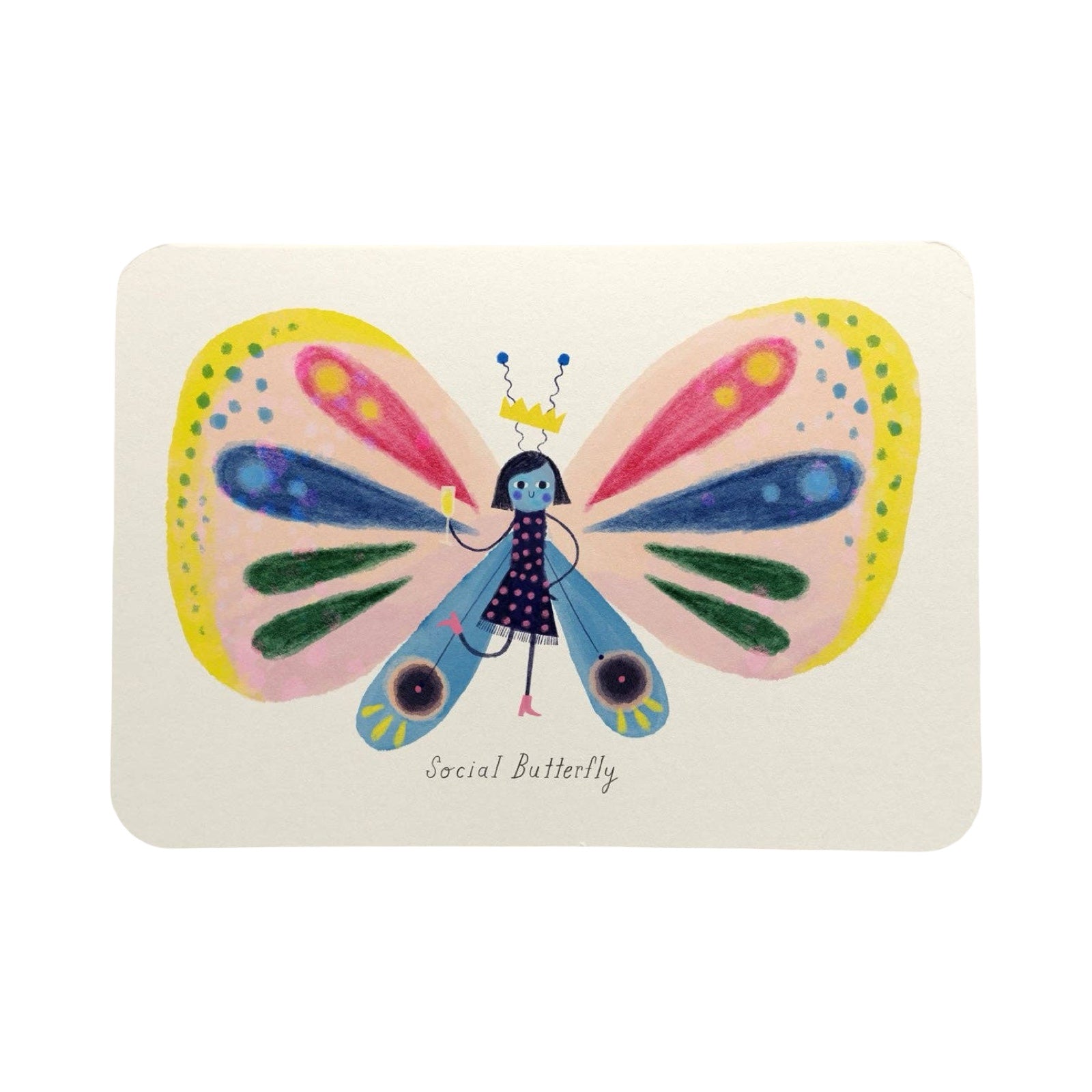 Social Butterfly Card