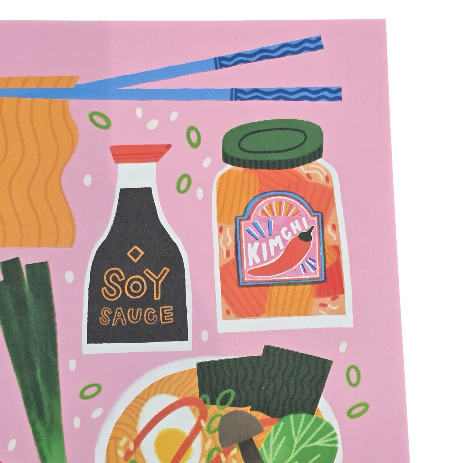 Ramen Ingredients Print