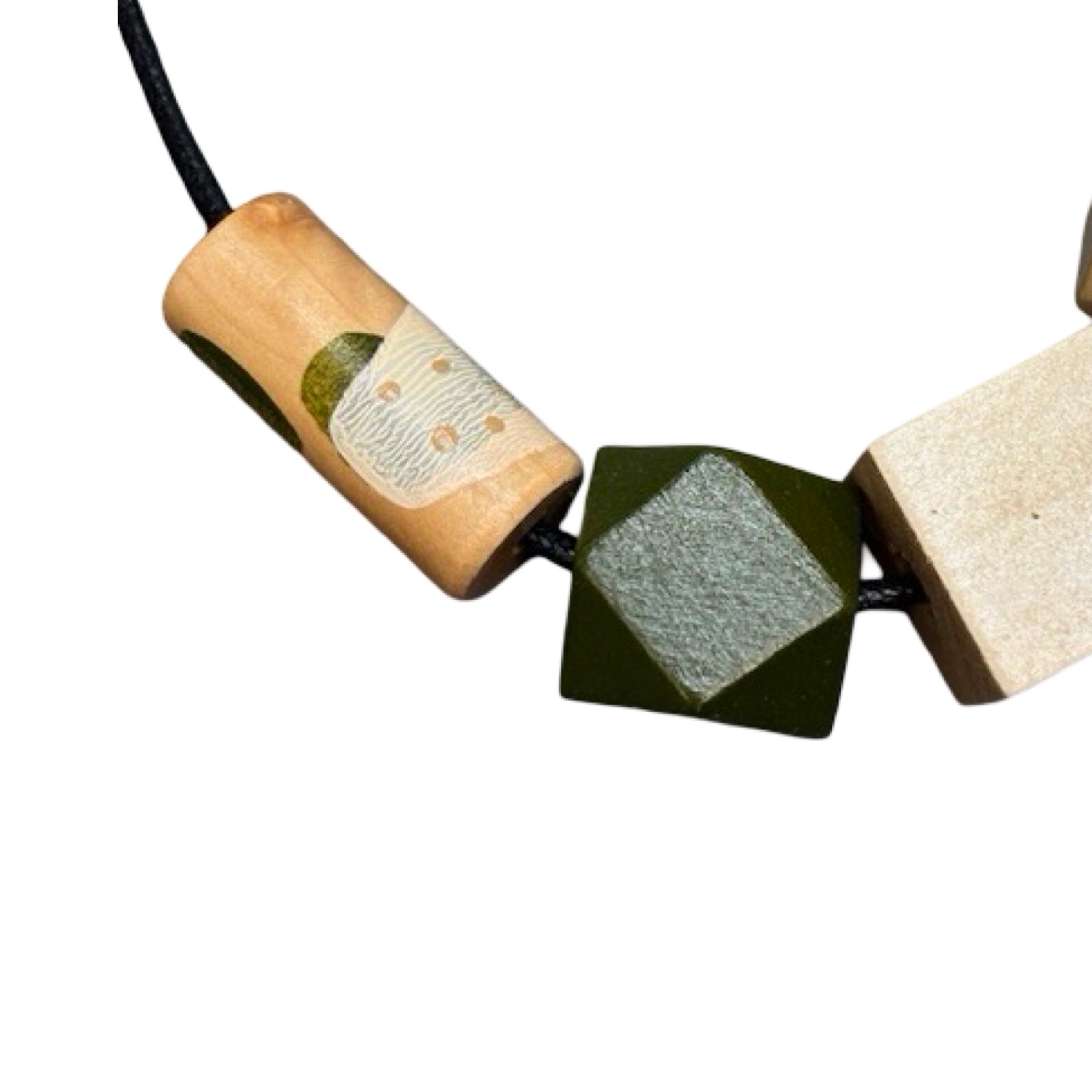 Forest Chunky Bamboo Necklace
