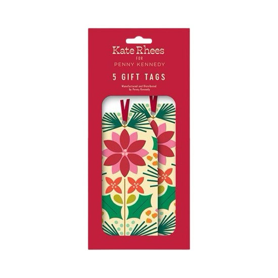 Poinsettia Gift Tags