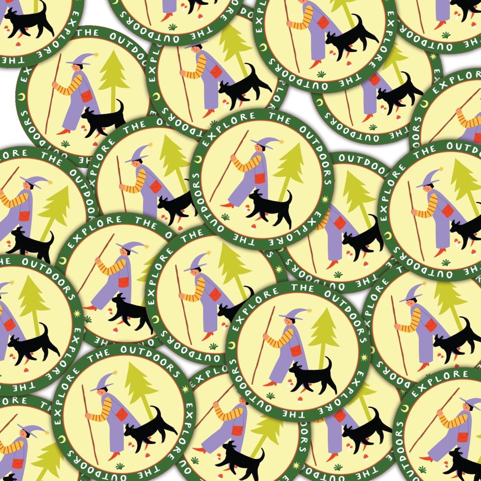 Explore The Outdoors Sticker