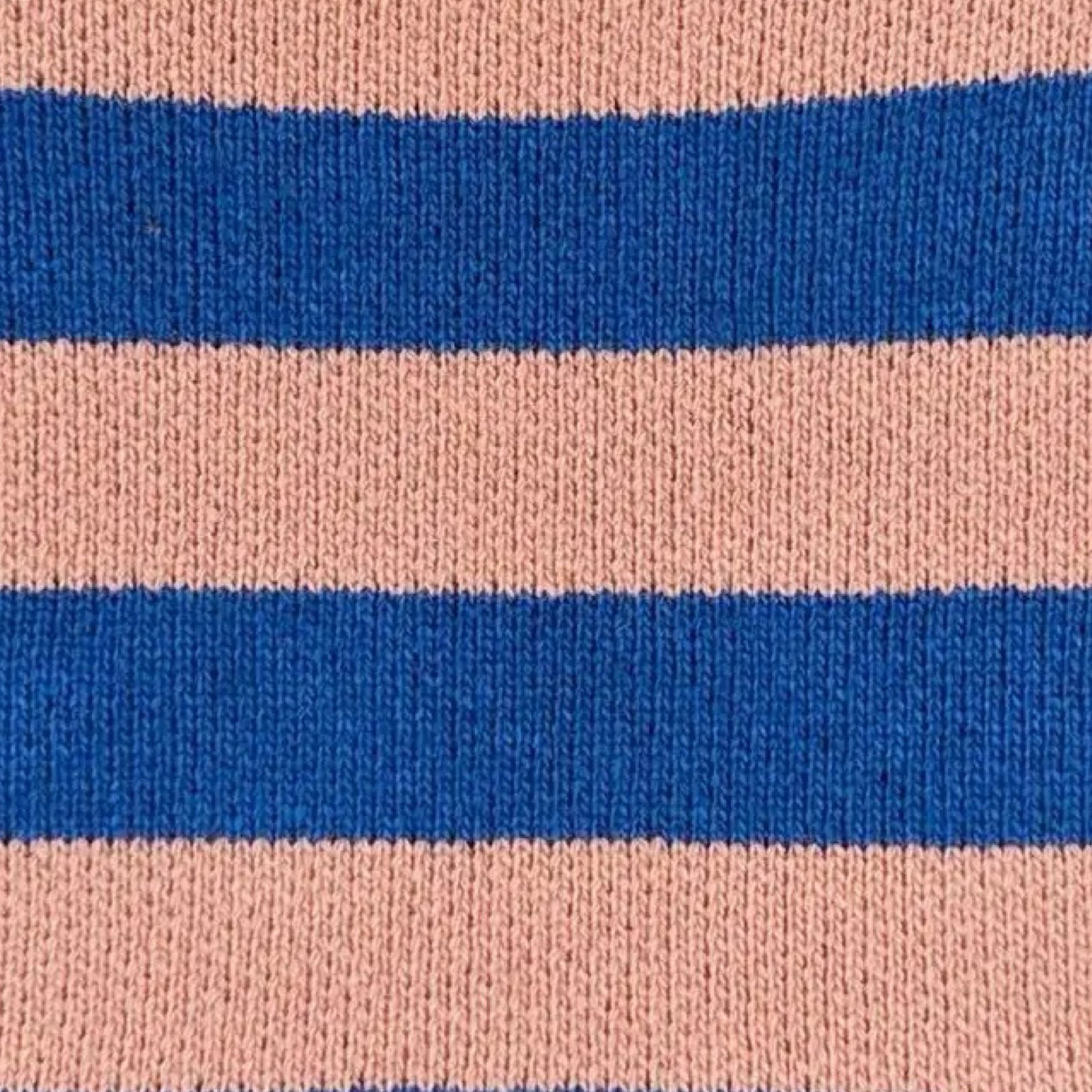 Pink and Blue Striped Lambswool Hot Water Bottle