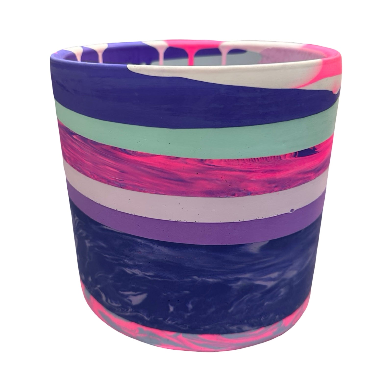 Purple Large Fusion Planter