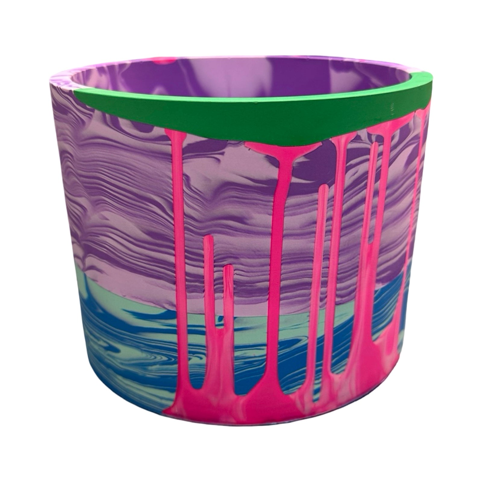 Purple Medium Fusion Planter