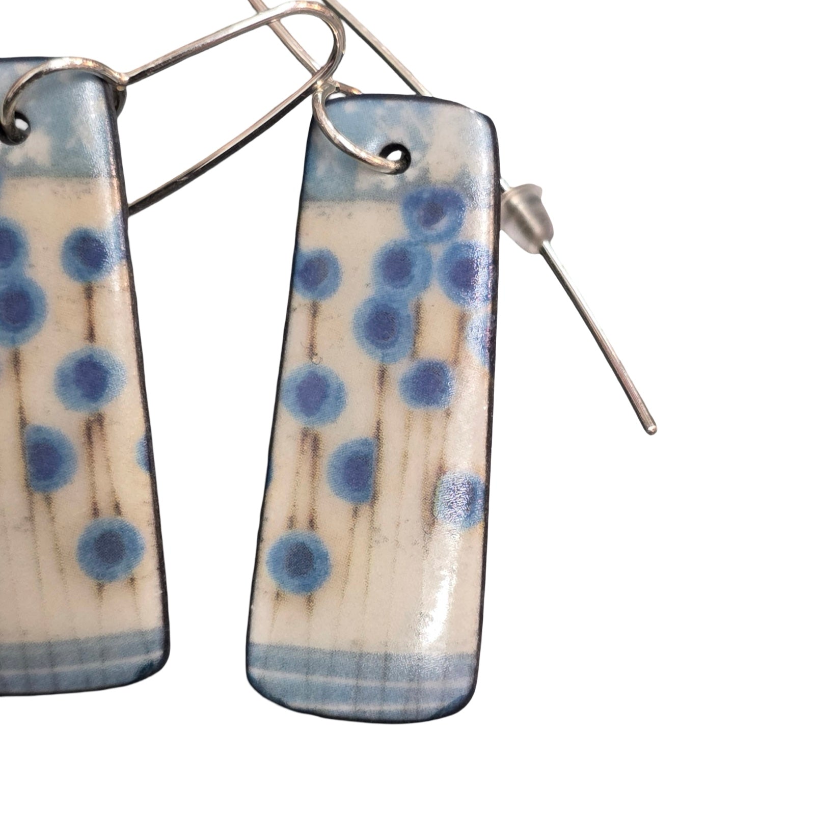 Stems Porcelain Drop Earrings