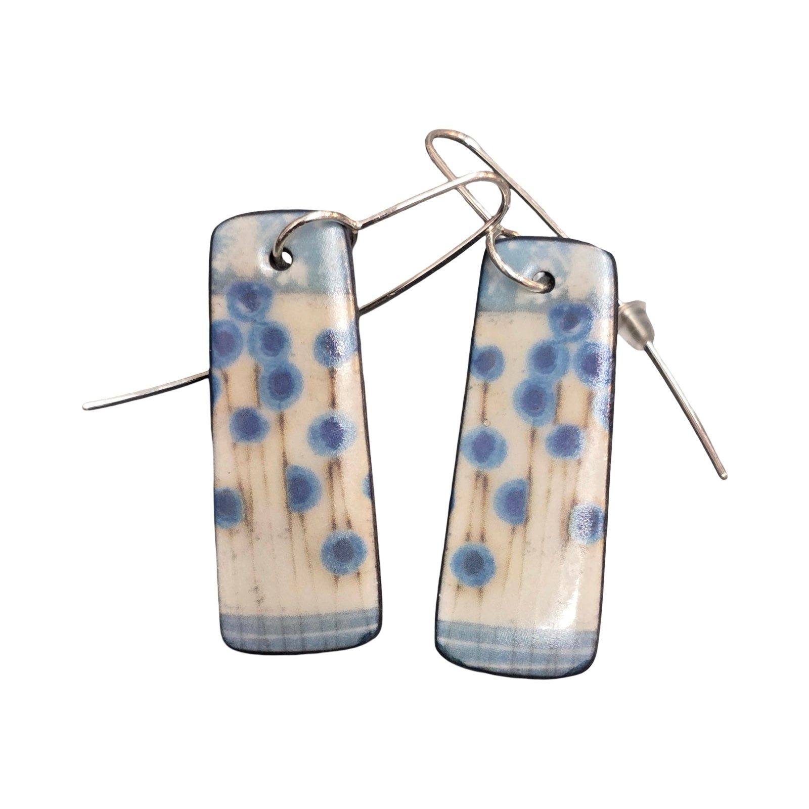 Stems Porcelain Drop Earrings