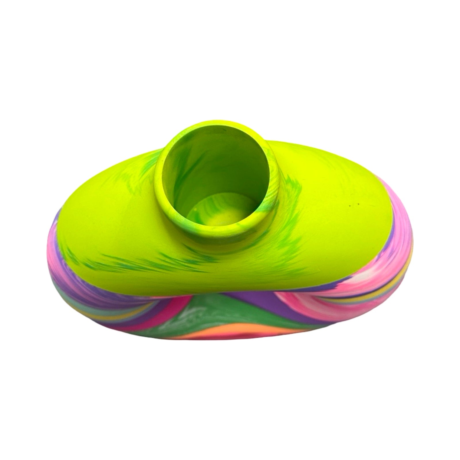Rainbow Large Donut Vase
