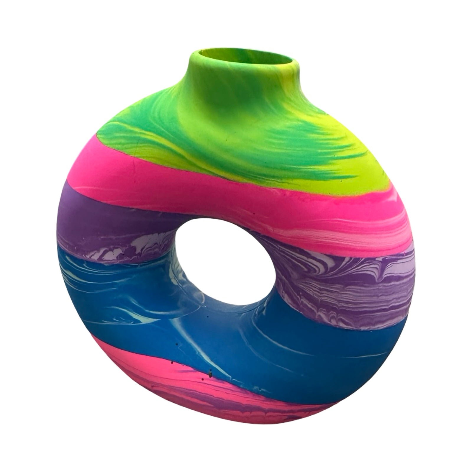 Pastel Large Donut Vase