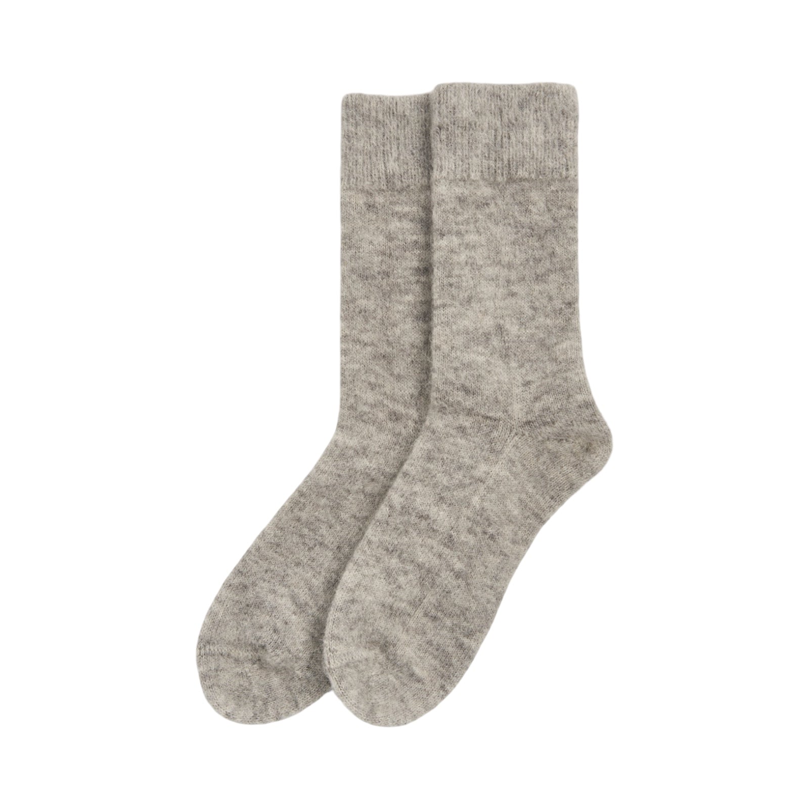 Grey Ultra Soft Alpaca Bed Socks