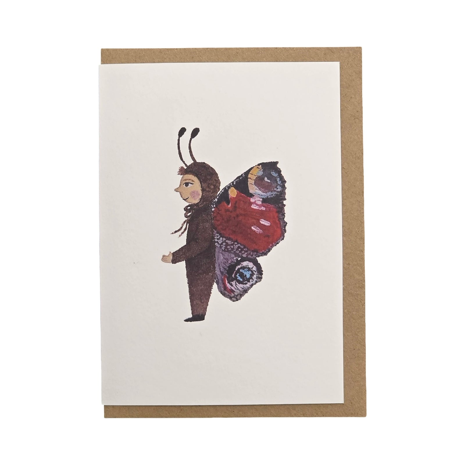 Butterfly Child Greetings Card