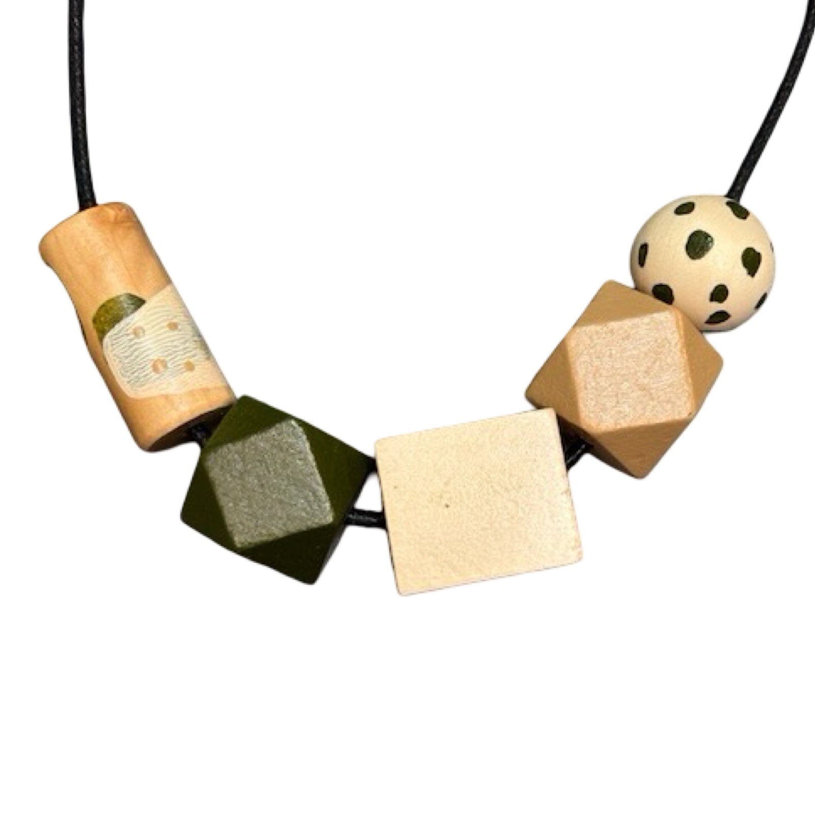 Forest Chunky Bamboo Necklace
