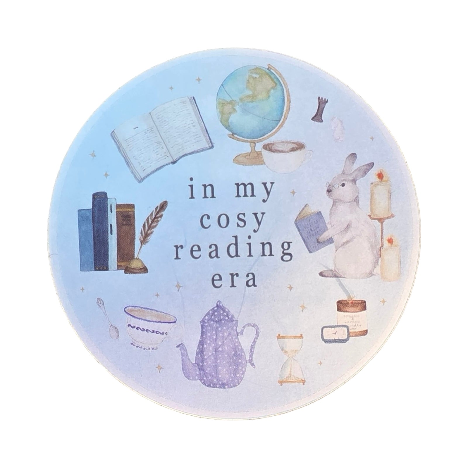 Cosy Reading Era Sticker
