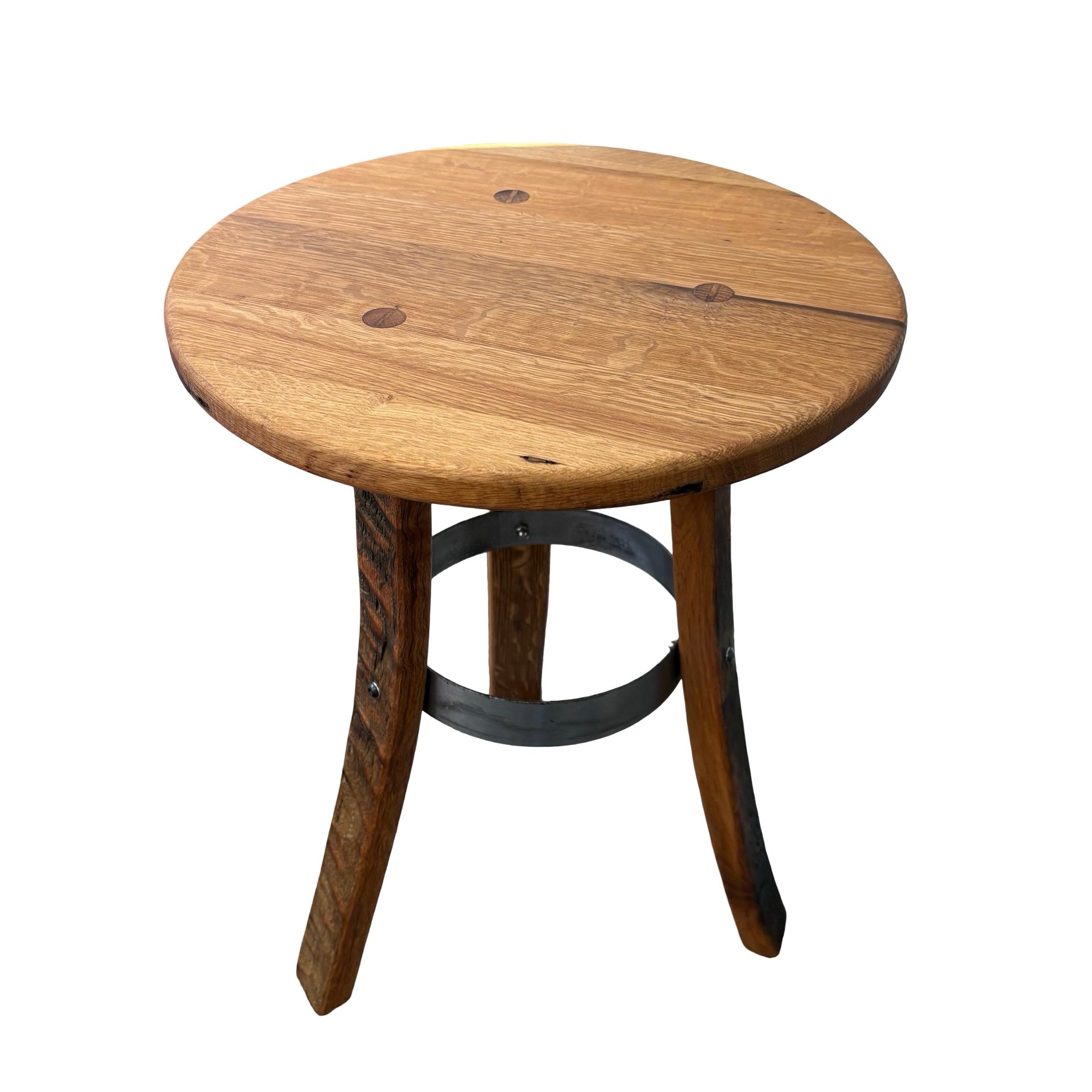 Round Occasional Wooden Table