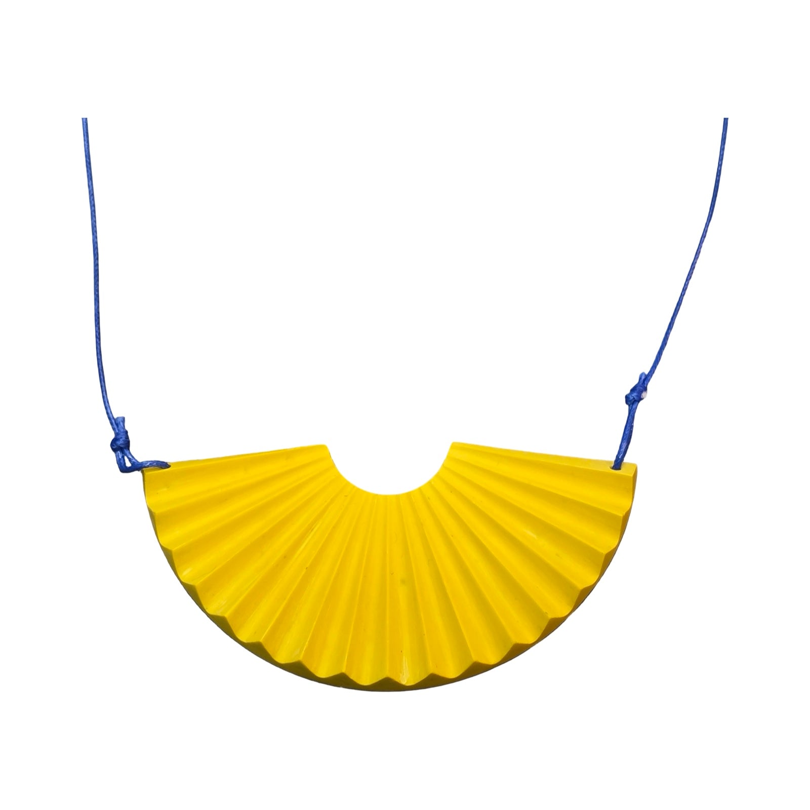 Yellow Sunshine Pendant Necklace