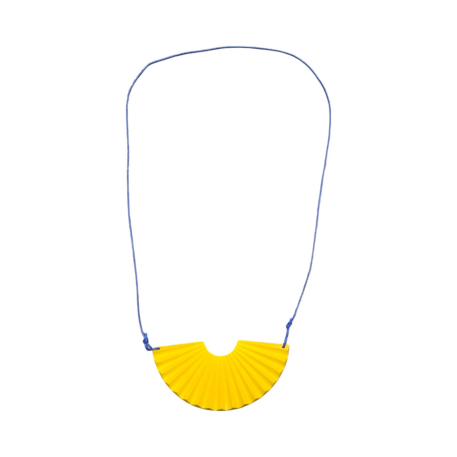Yellow Sunshine Pendant Necklace