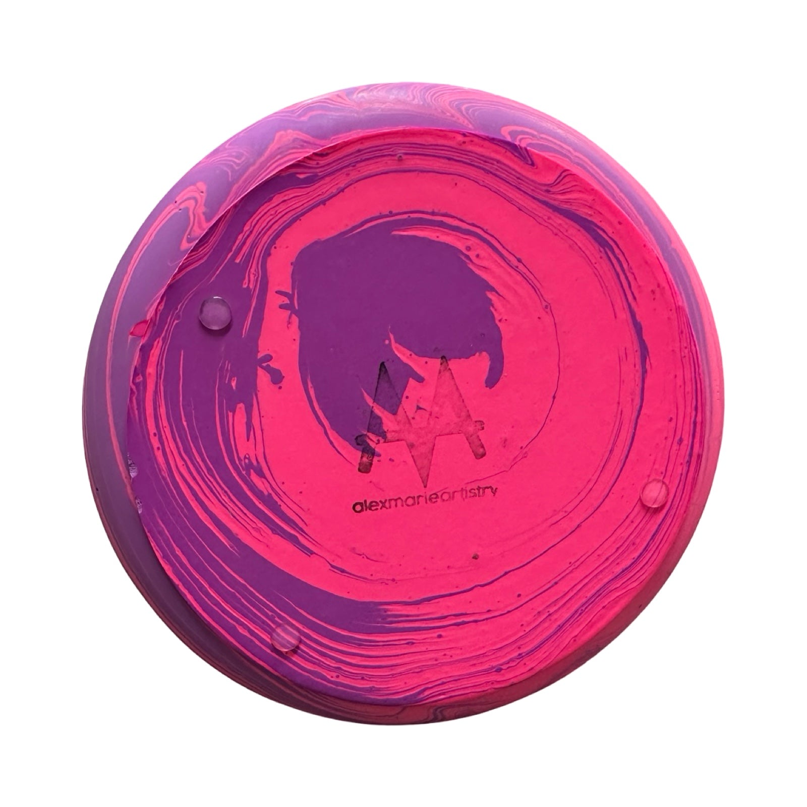 Purple Marble Fusion Bowl