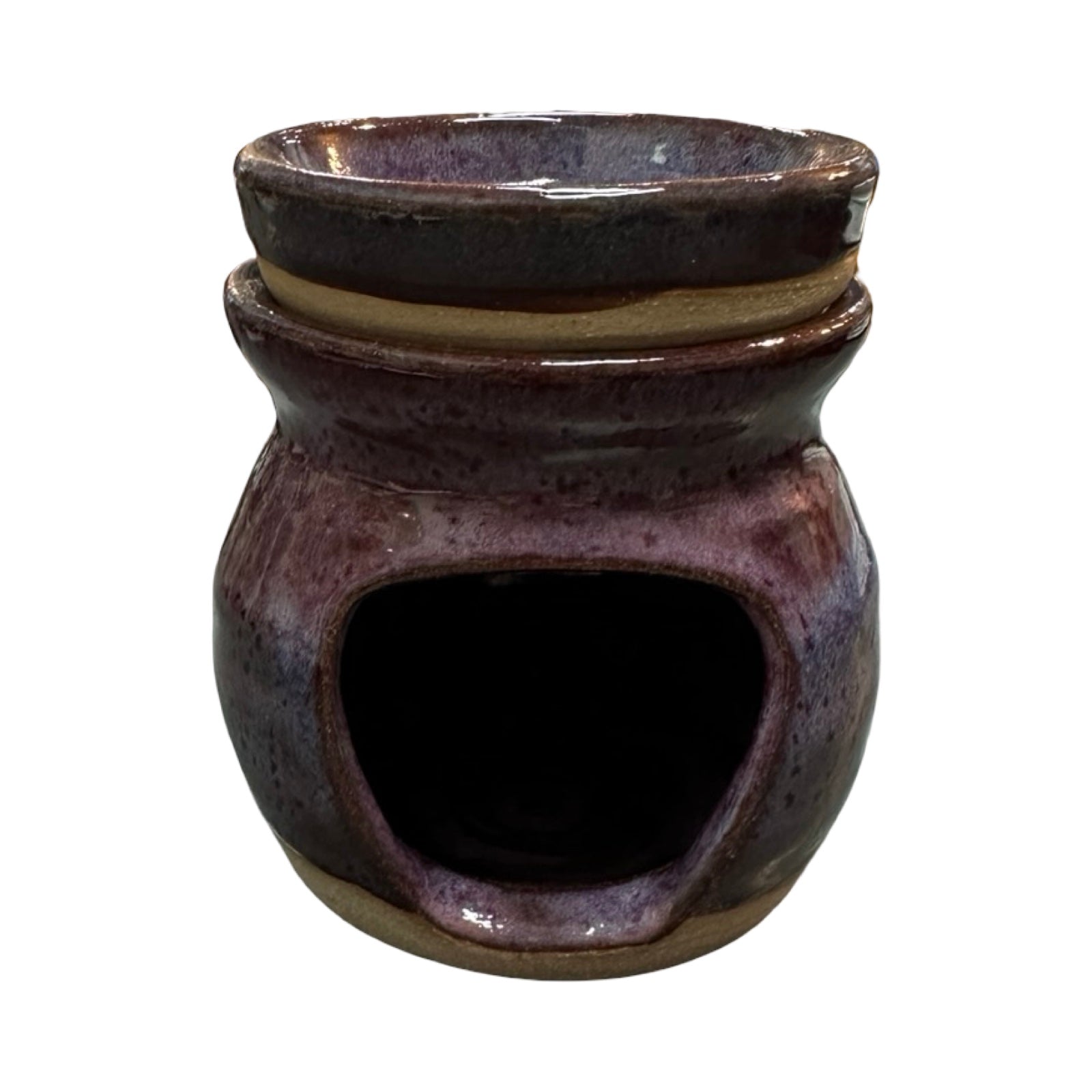Heather Stoneware Oil Burner