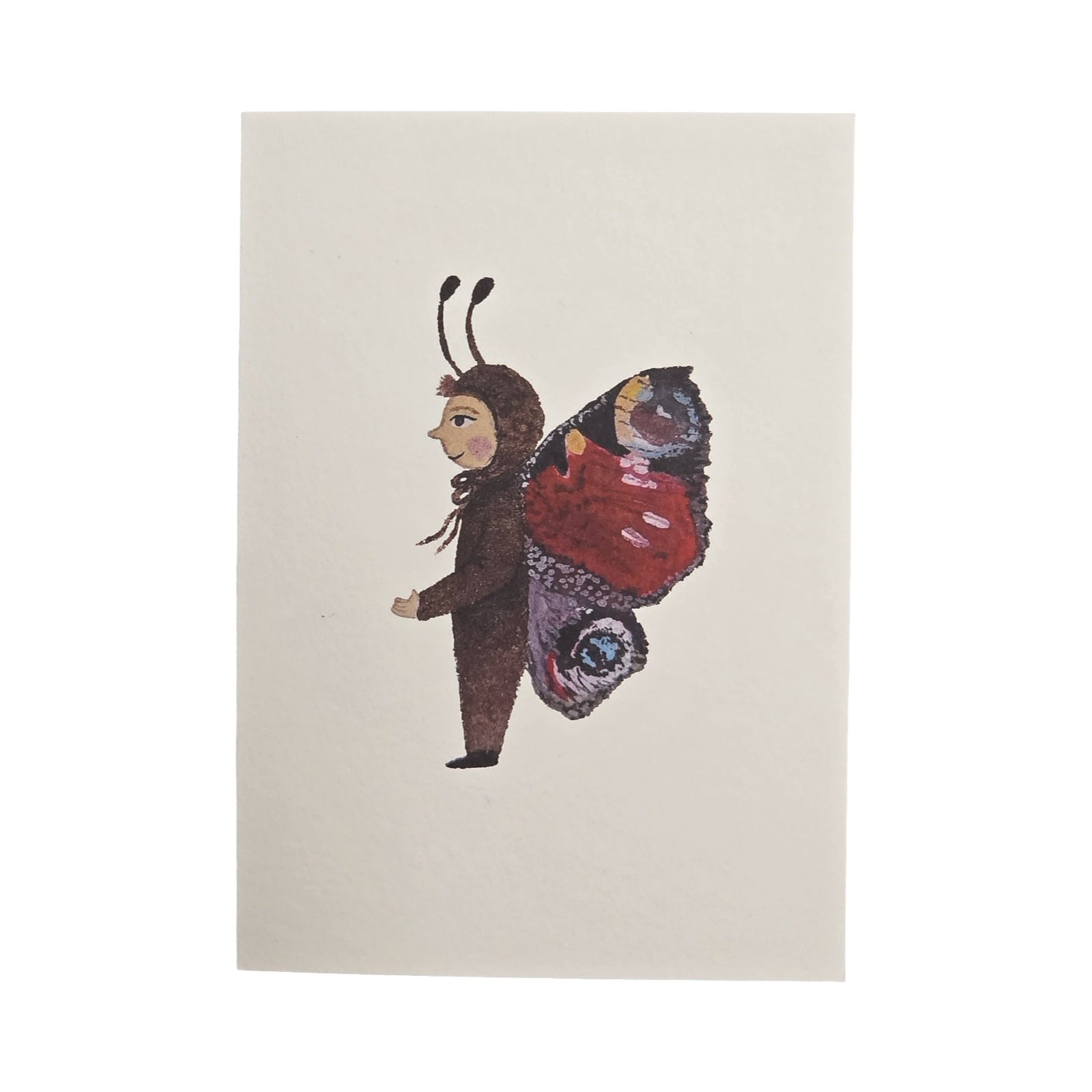 Butterfly Child Greetings Card