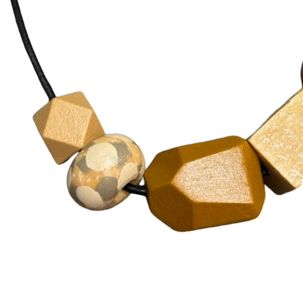 Harvest Chunky Bamboo Necklace