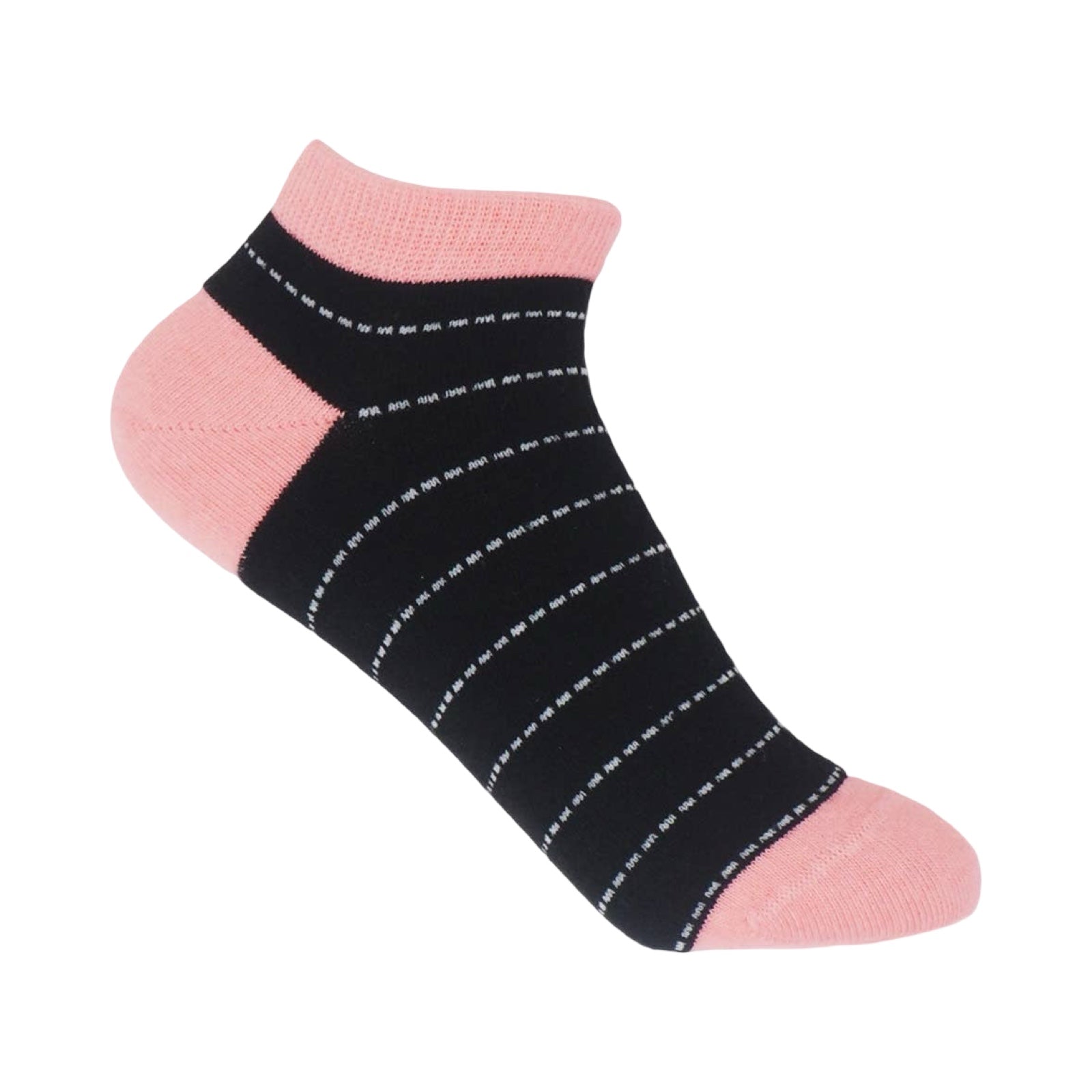 Black Dash Women's Trainer Socks