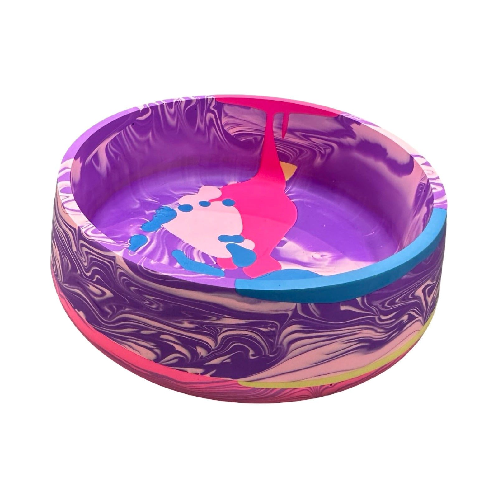 Purple Marble Fusion Bowl