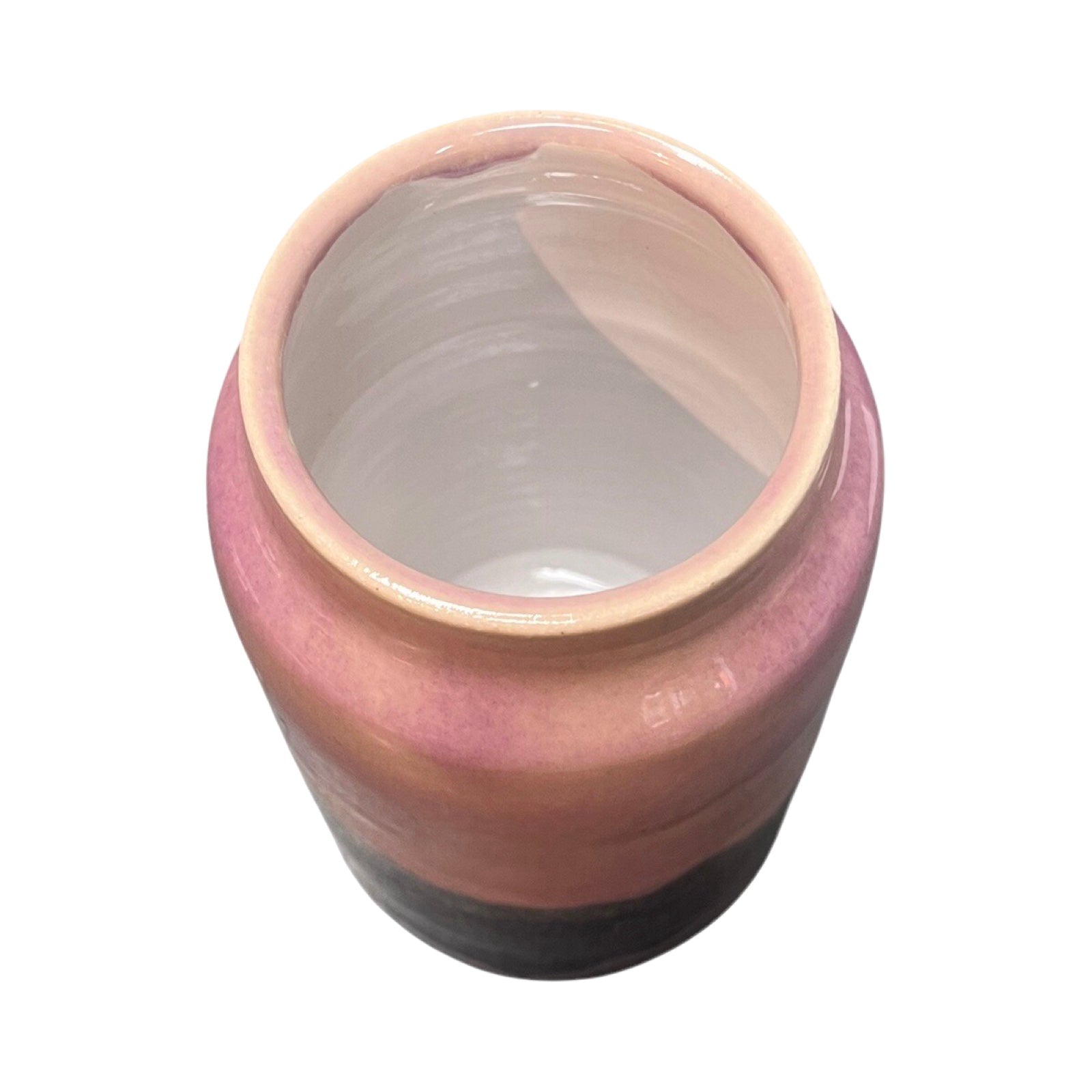 Pink Landscape Ceramic Vase