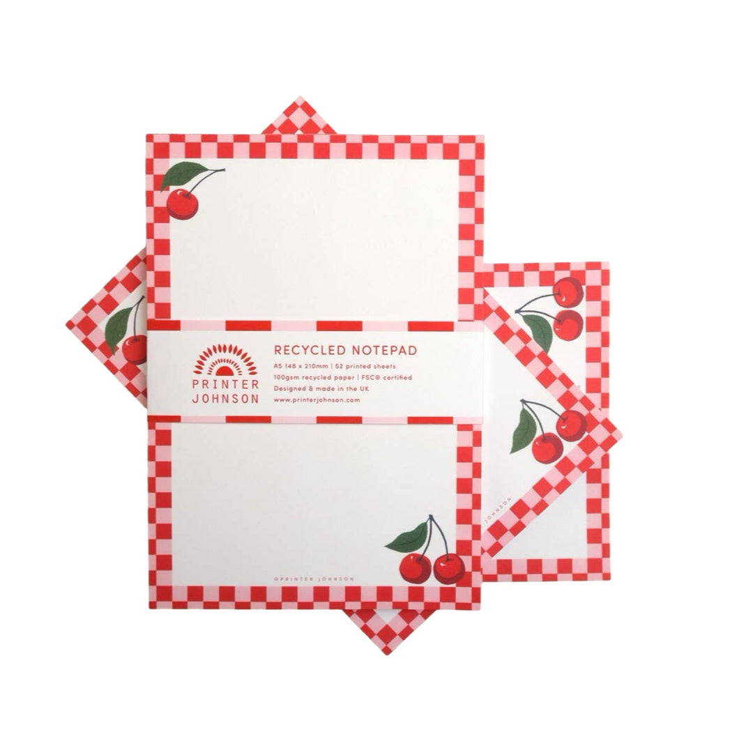 Cherries Notepad