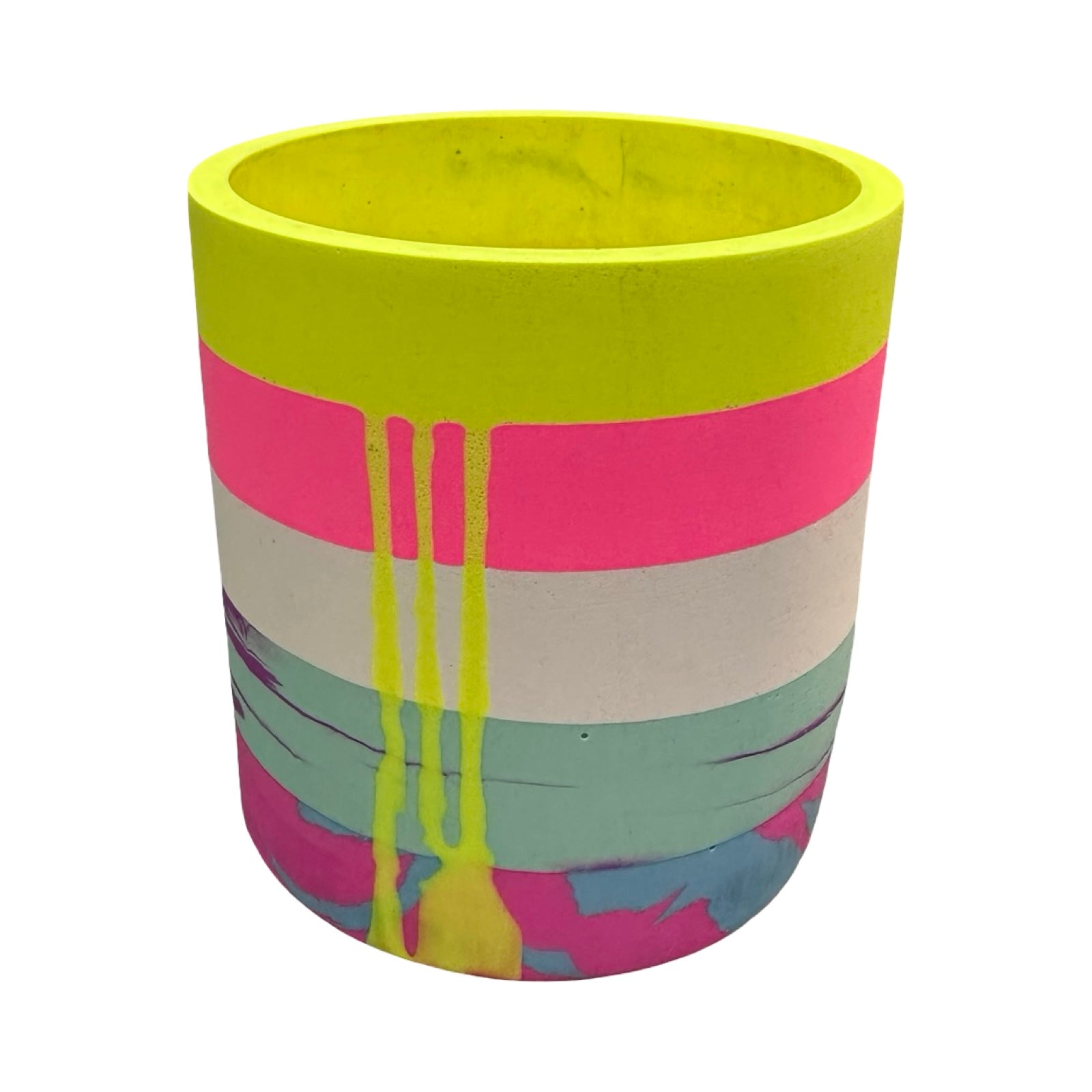 Striped Small Fusion Planter