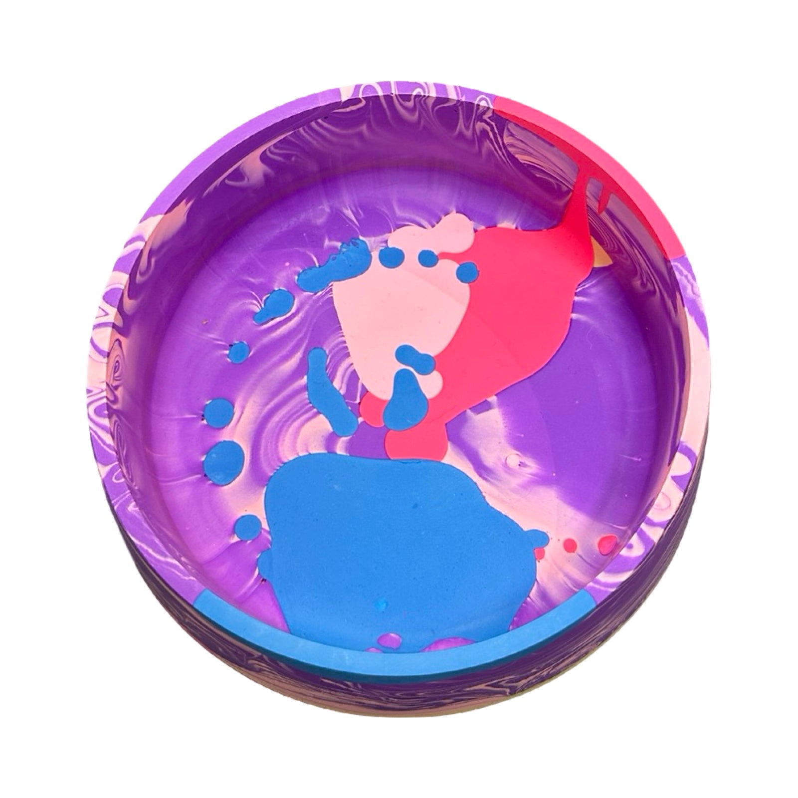 Purple Marble Fusion Bowl