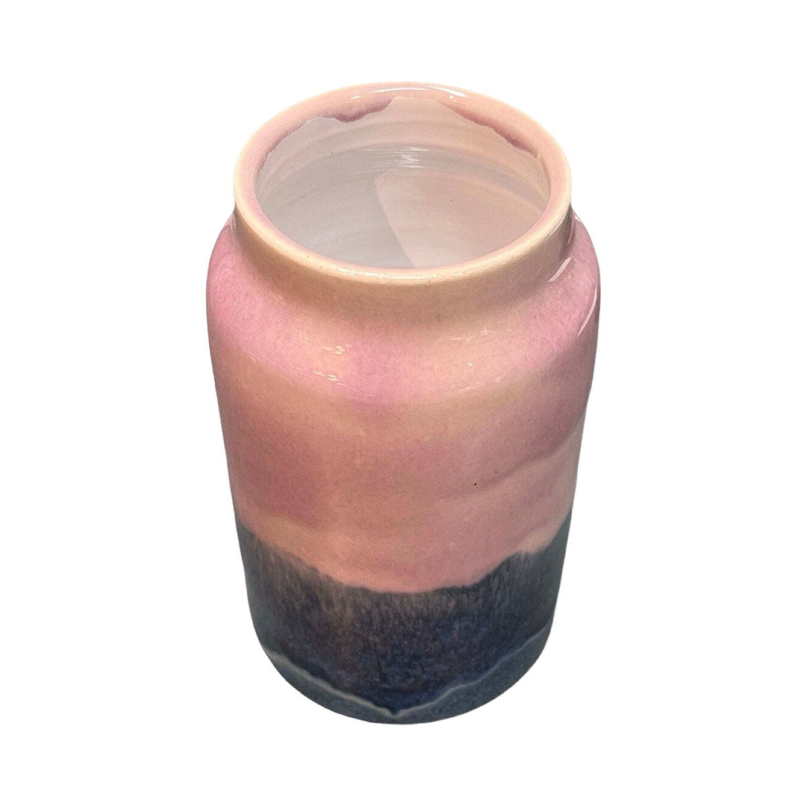 Pink Landscape Ceramic Vase
