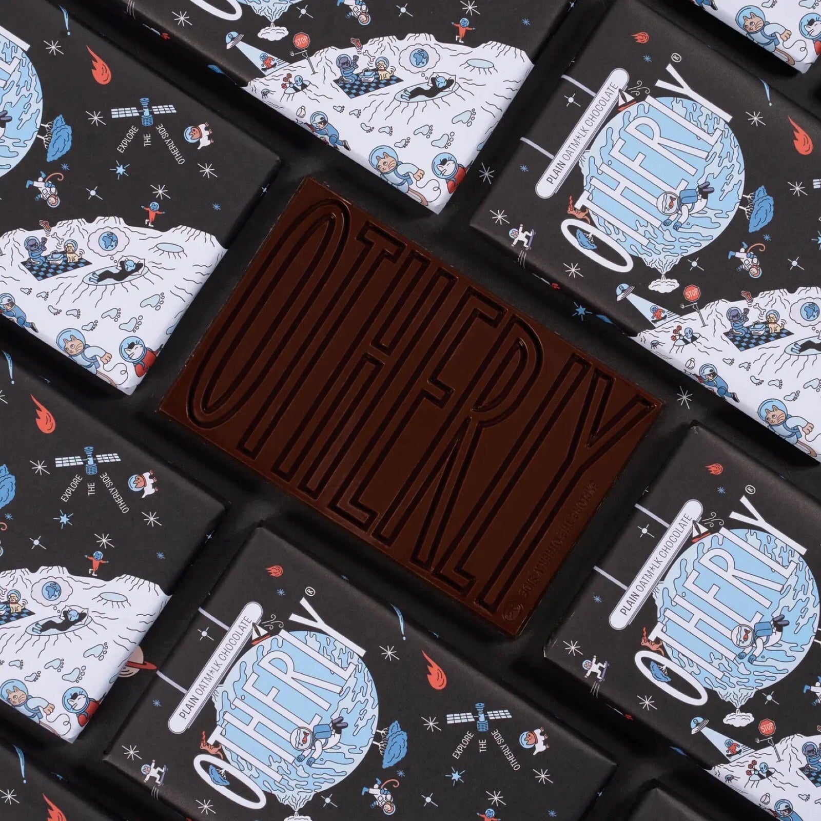 130g oat milk chocolate bar.