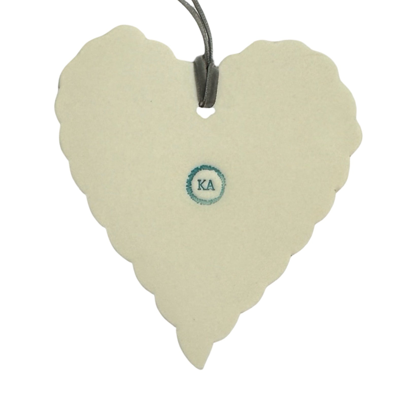 Birds Porcelain Heart
