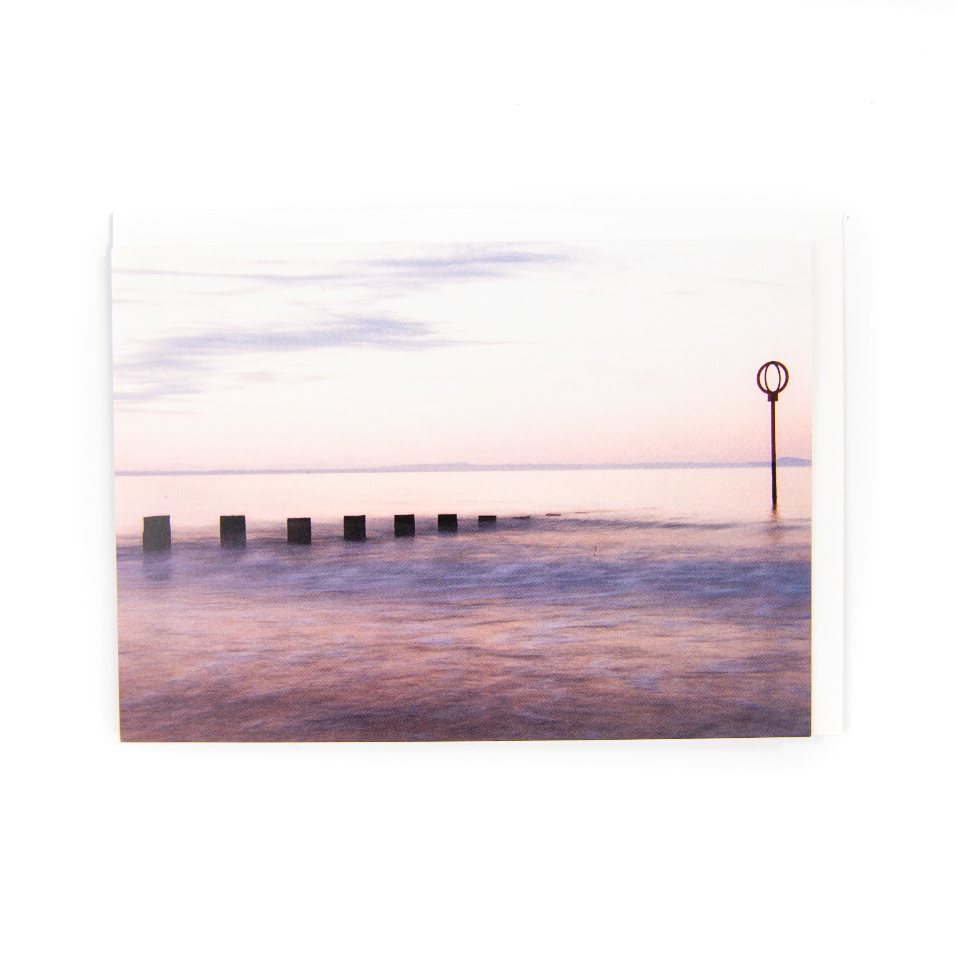 An image of Portobello Beach Edinburgh taken at dusk 