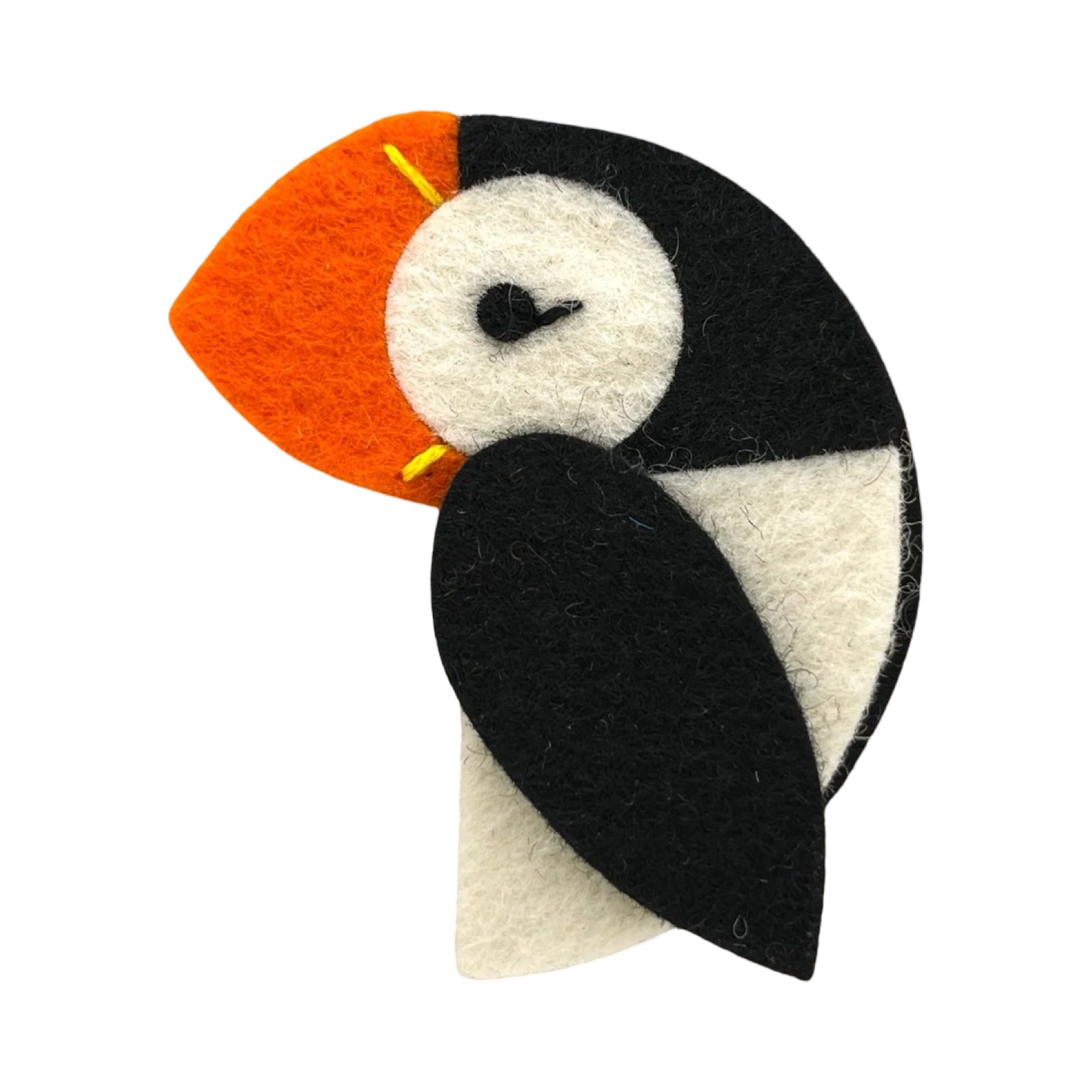 Puffin Felt Brooch
