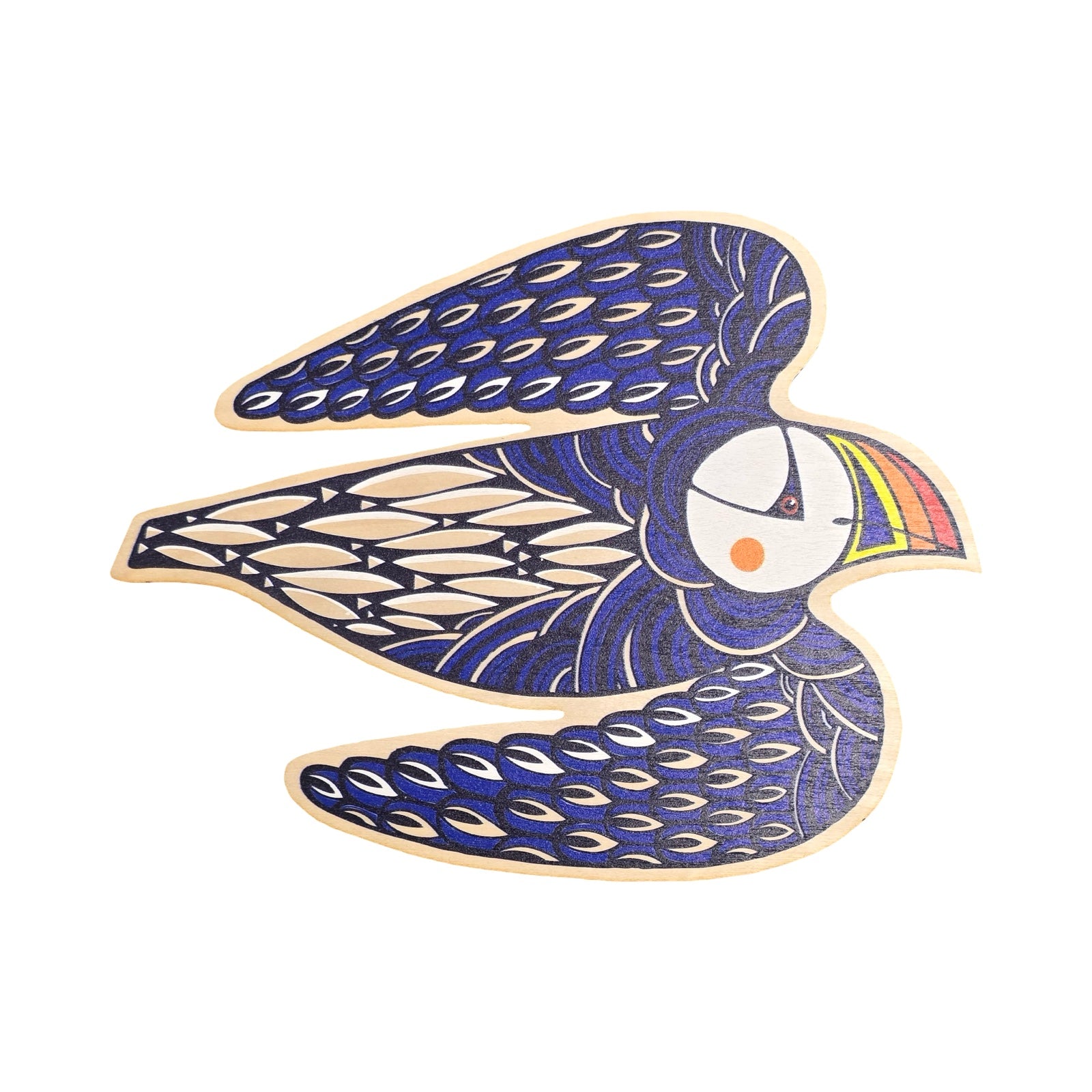 Puffin Wooden Birds Set