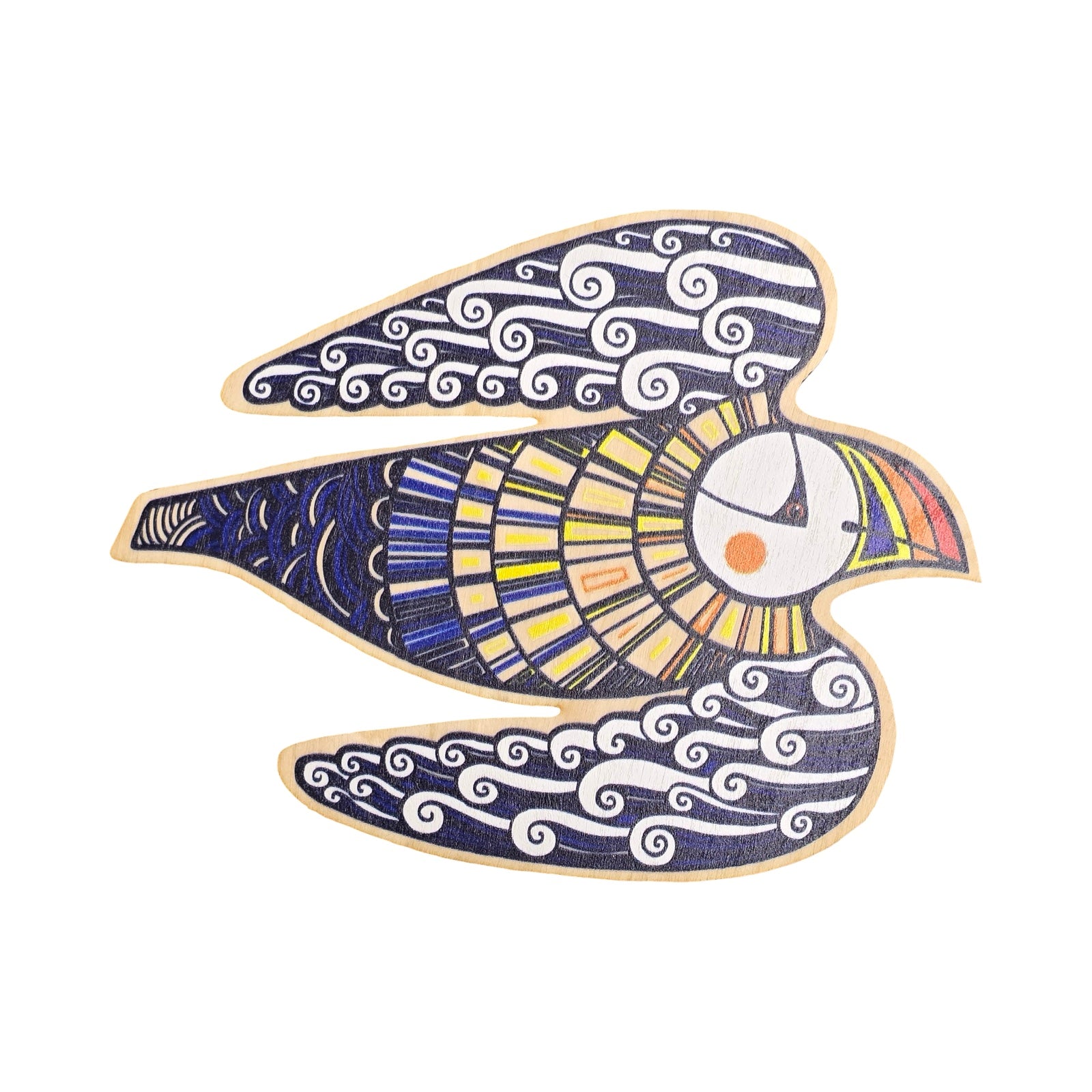 Puffin Wooden Birds Set
