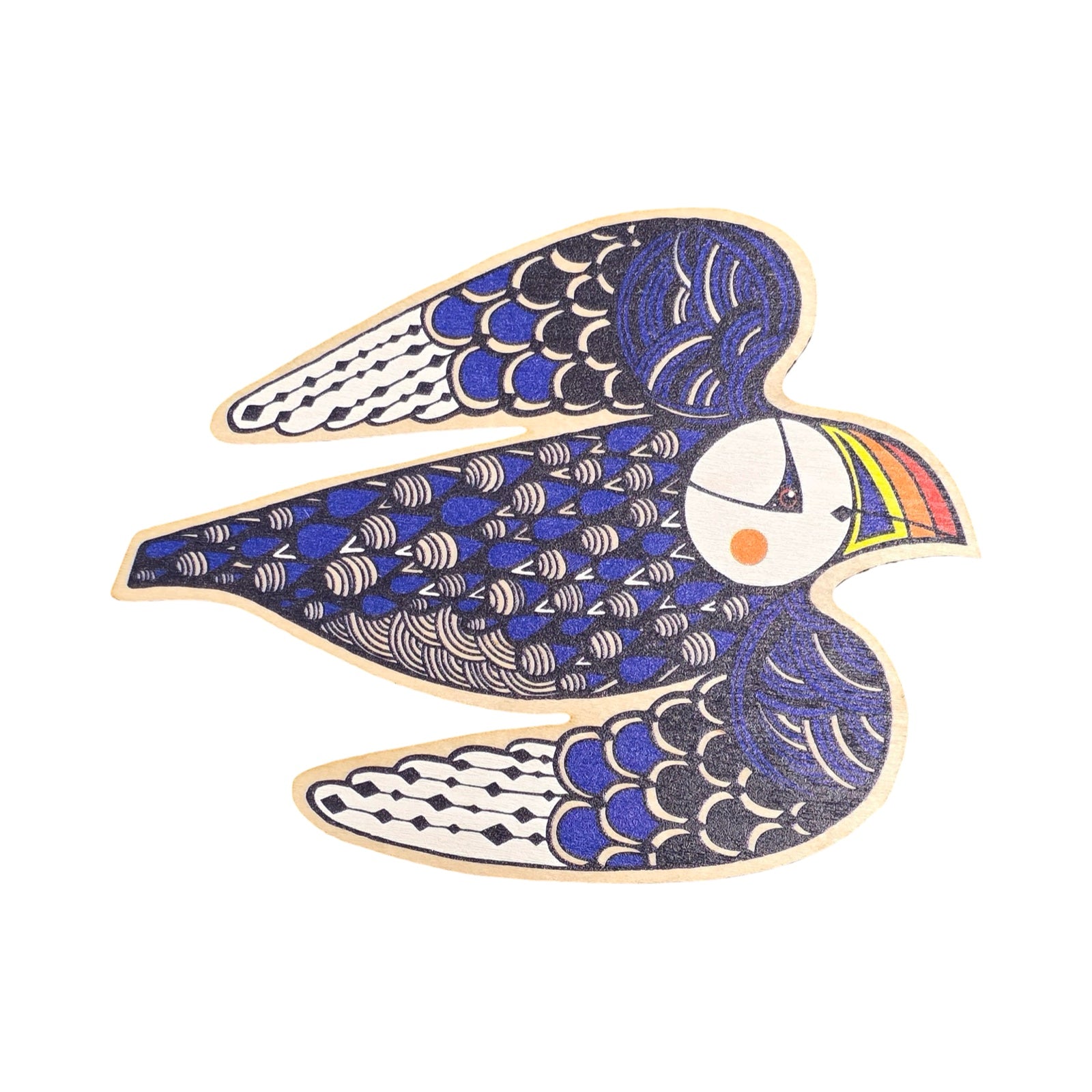 Puffin Wooden Birds Set