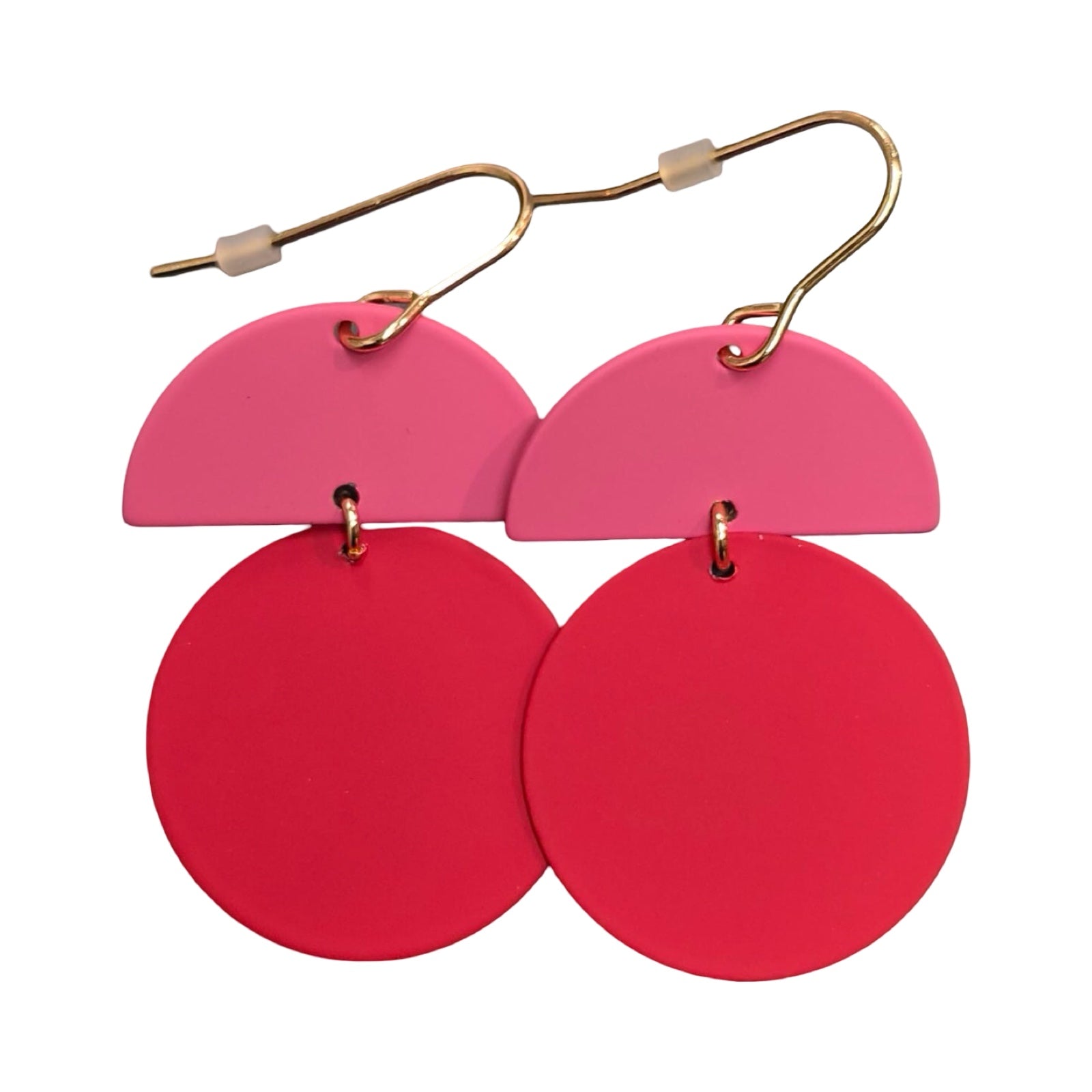 Red and Pink Orla Earrings