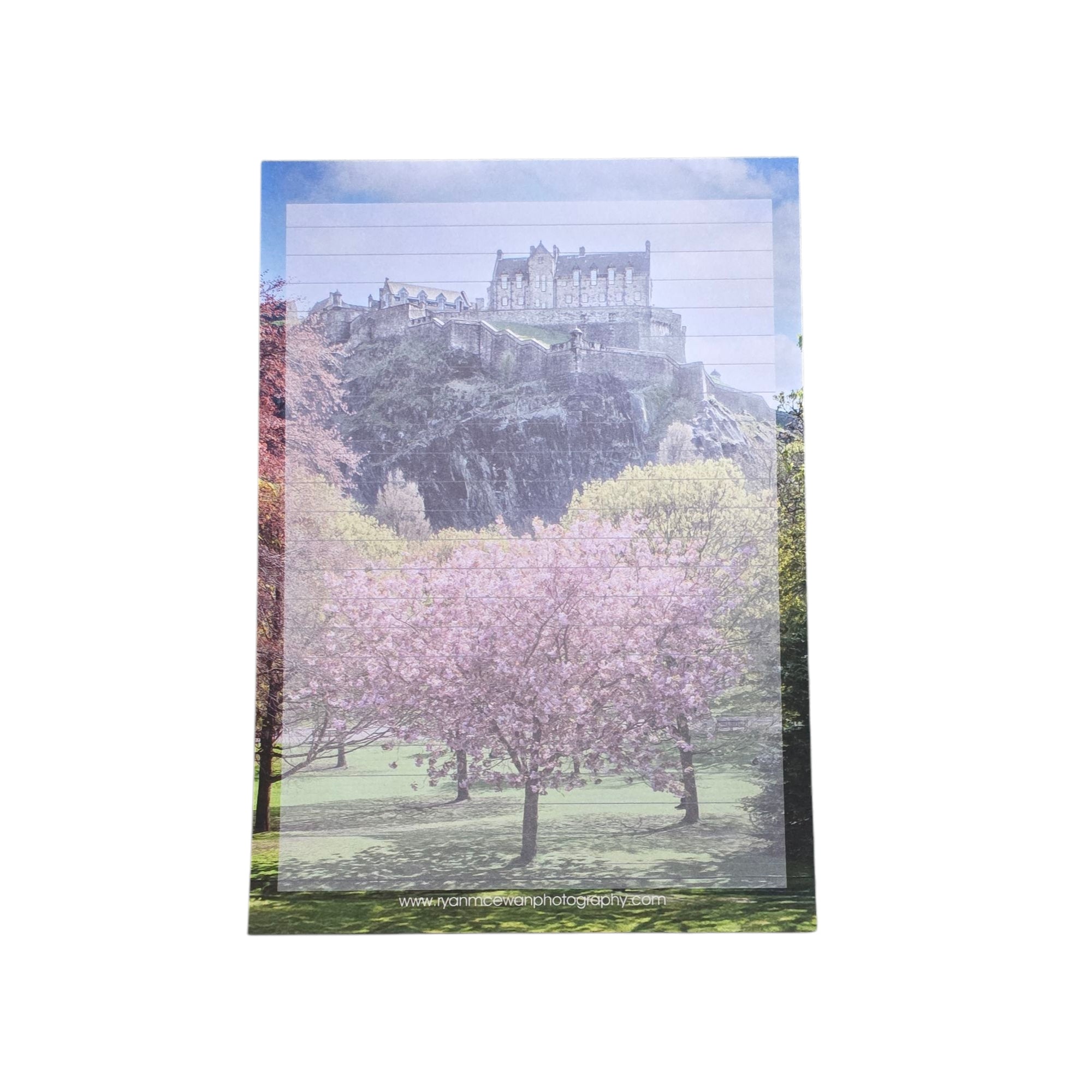 A5 Edinburgh Castle Notepad