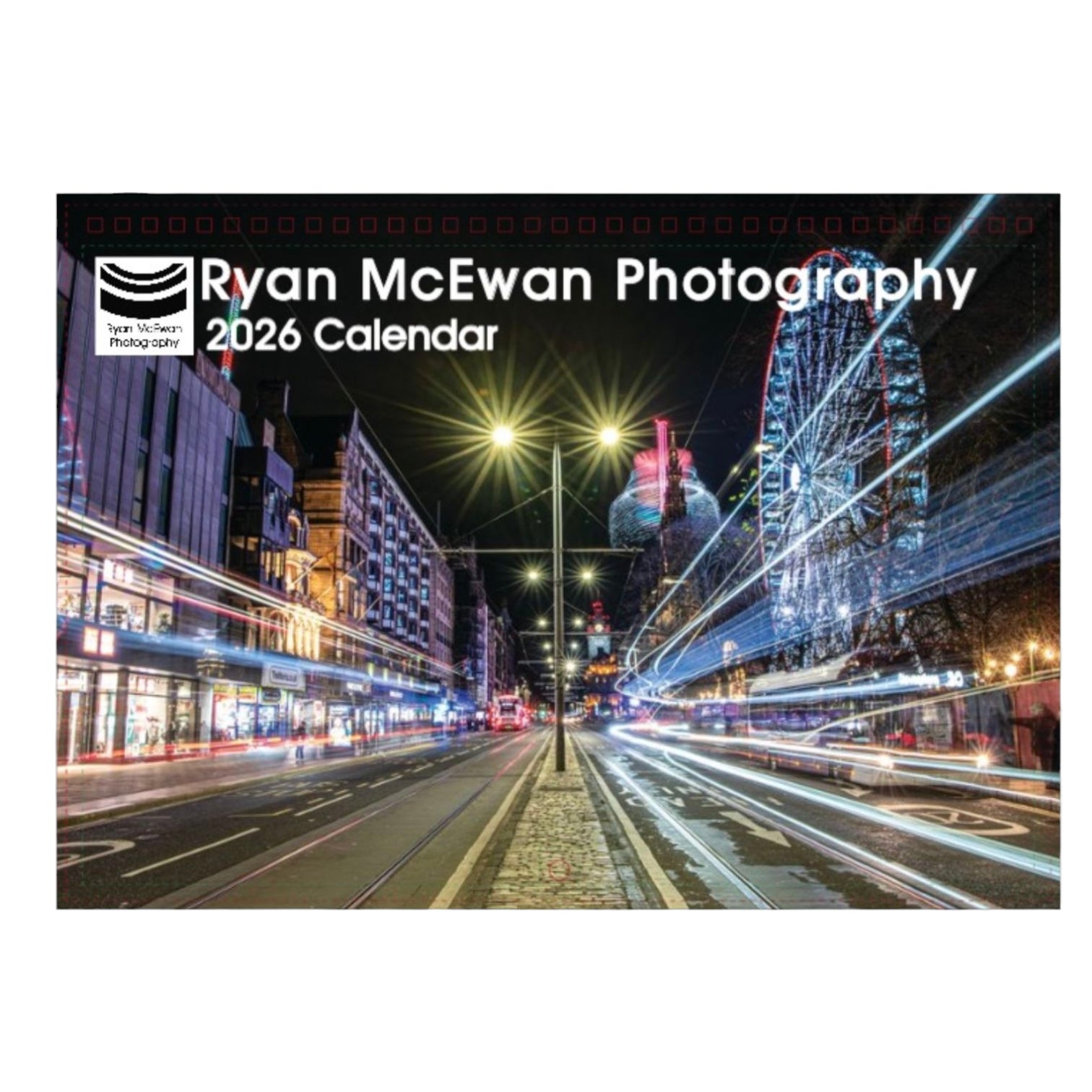 2026 Edinburgh Wall Calendar