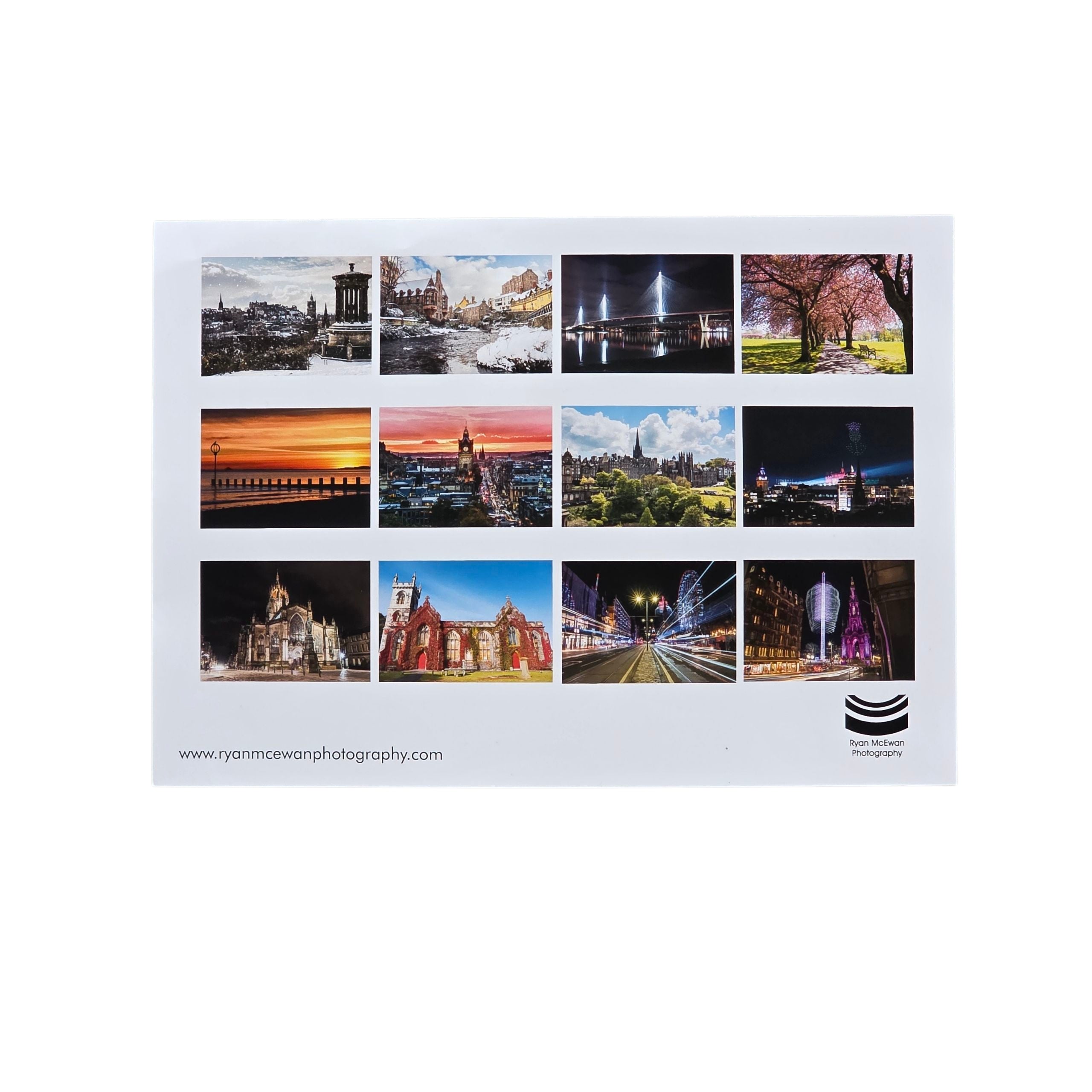 2026 Edinburgh Wall Calendar