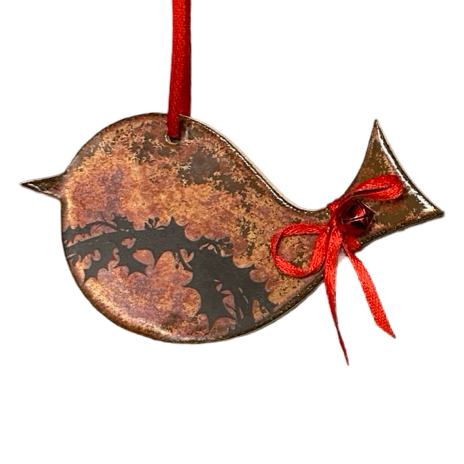 Robin Ceramic Christmas Decoration