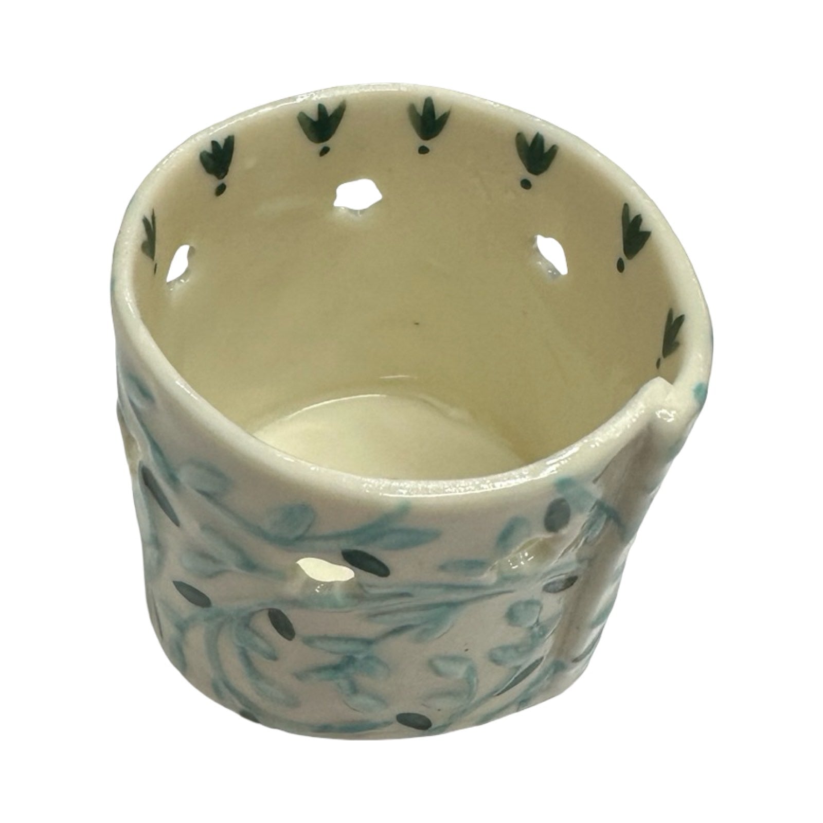 Robin Porcelain Tea Light Holder