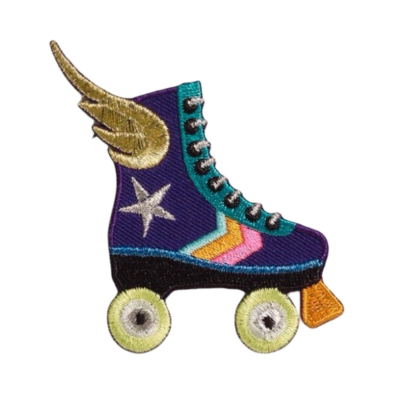 Roller Skate Iron On Patch