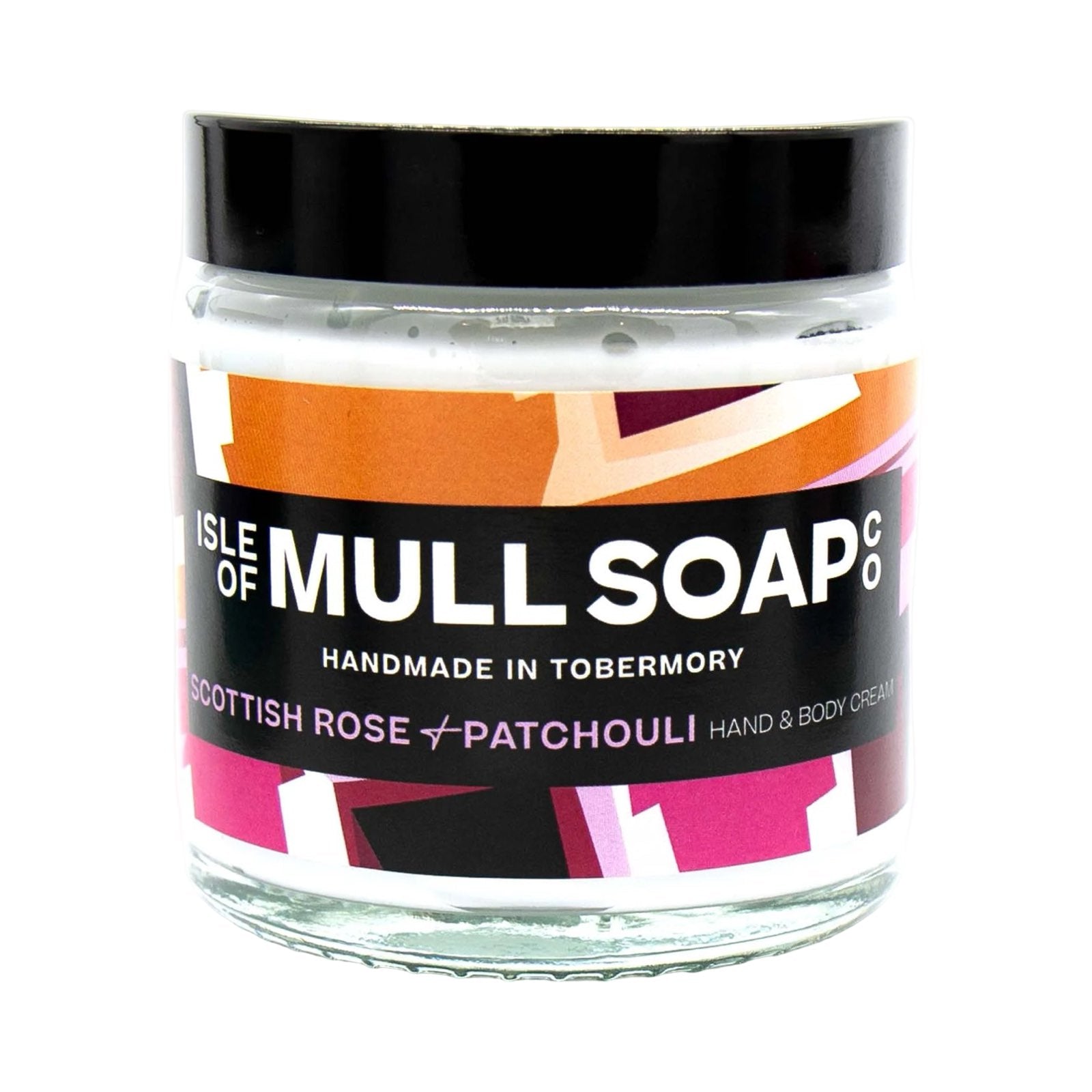 This rich and creamy rose and patchouli hand and body cream is made with sweet almond oil, chamomile, with a floral scent. 