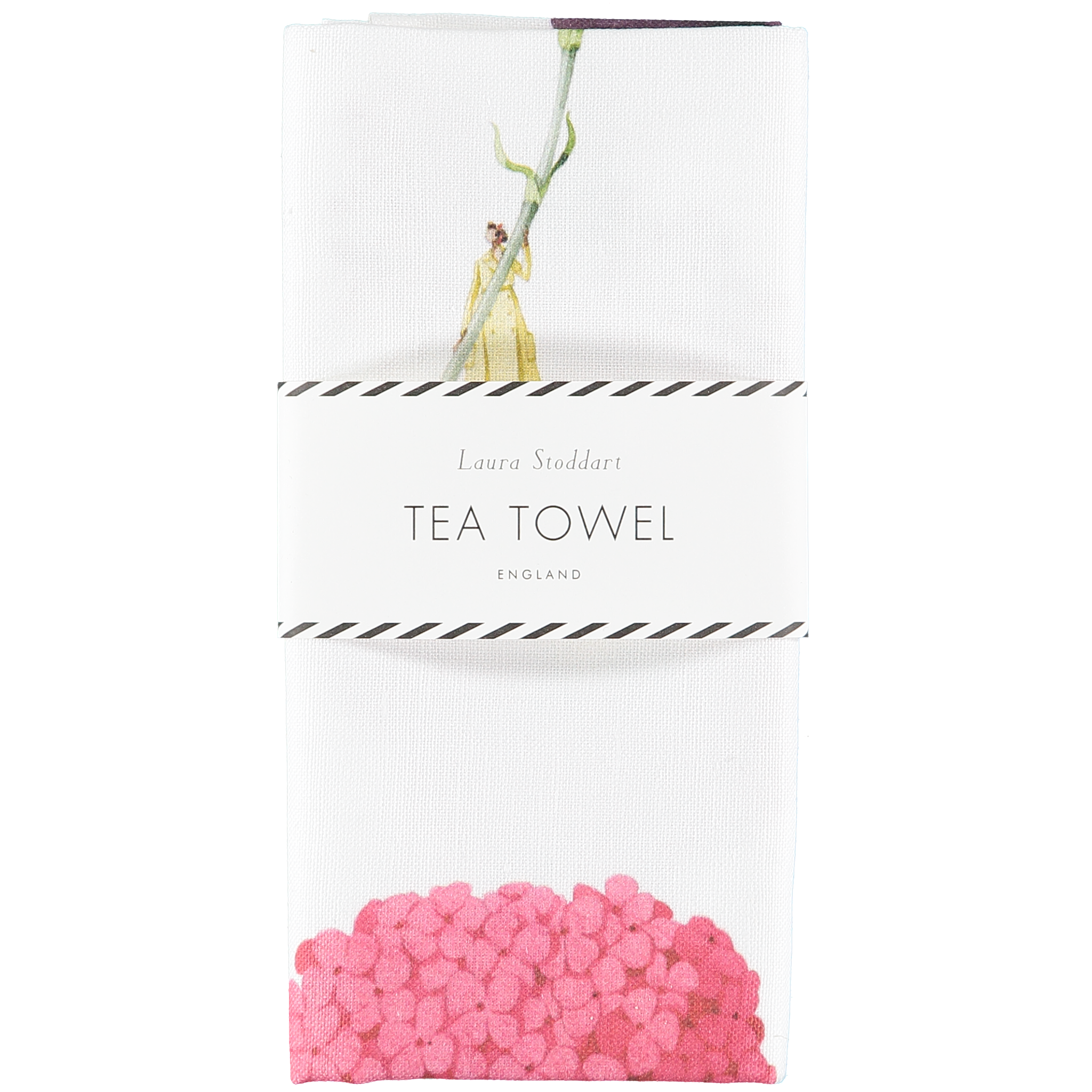 Multi Flower Tea Towel