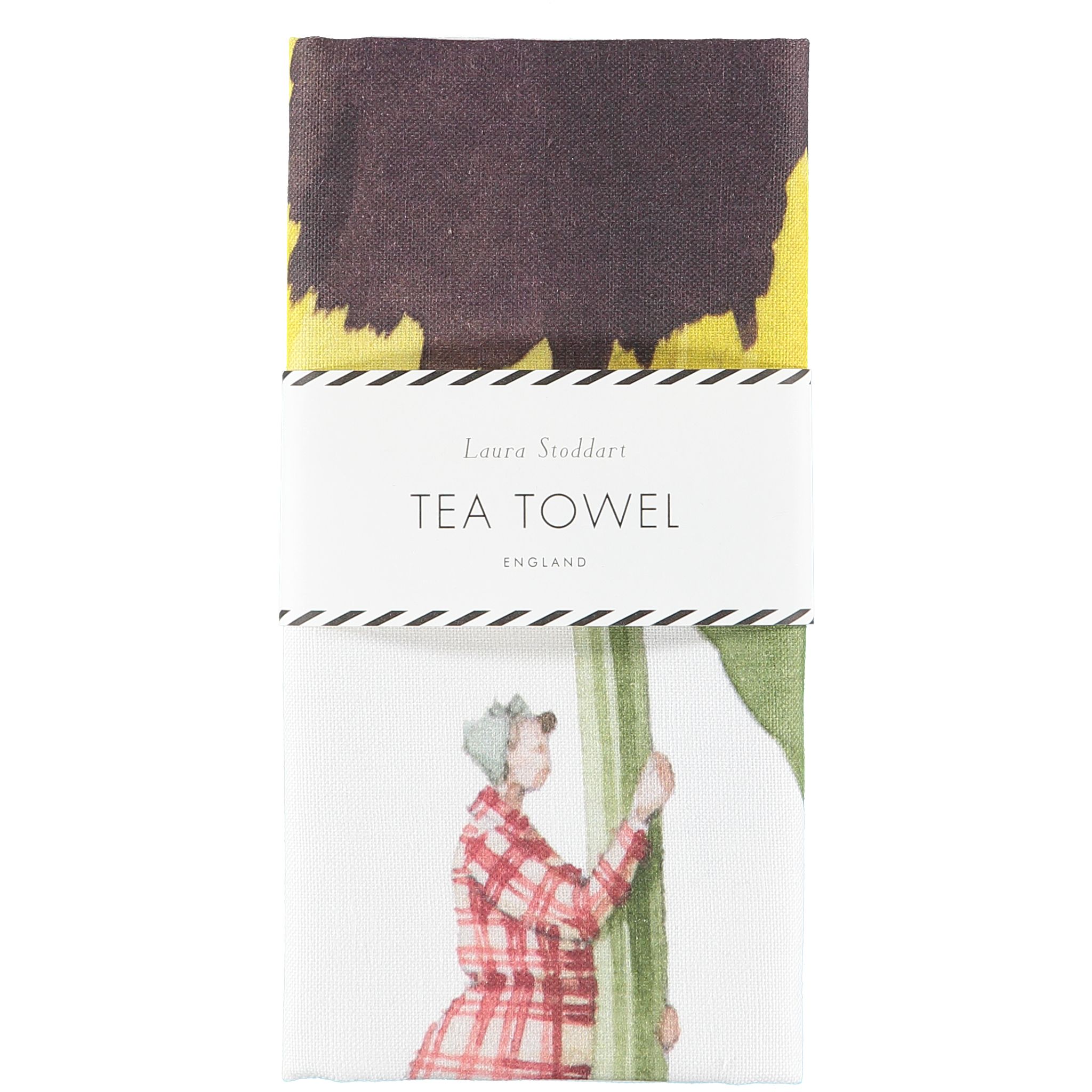 Pansy Tea Towel