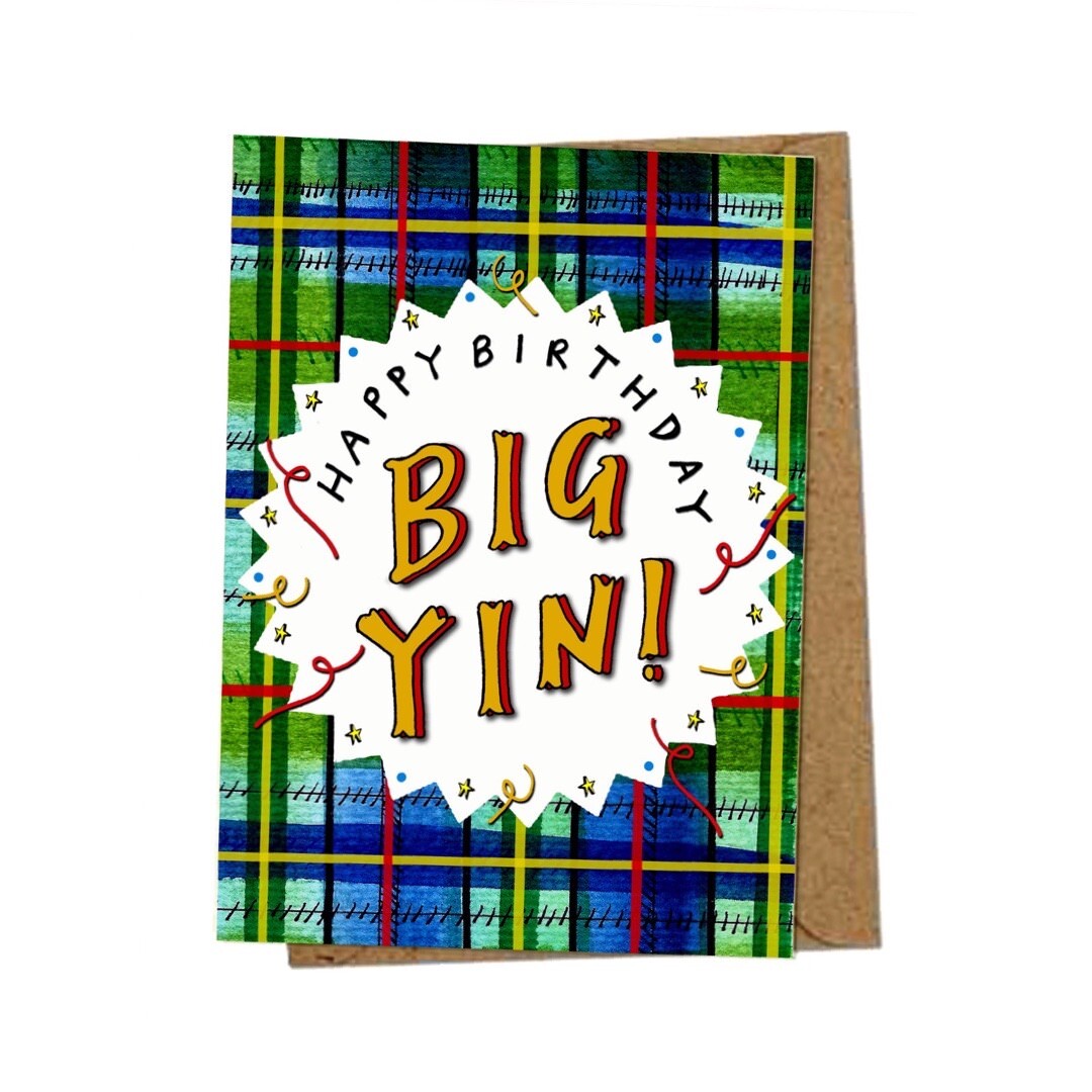 Happy Birthday Big Yin Card